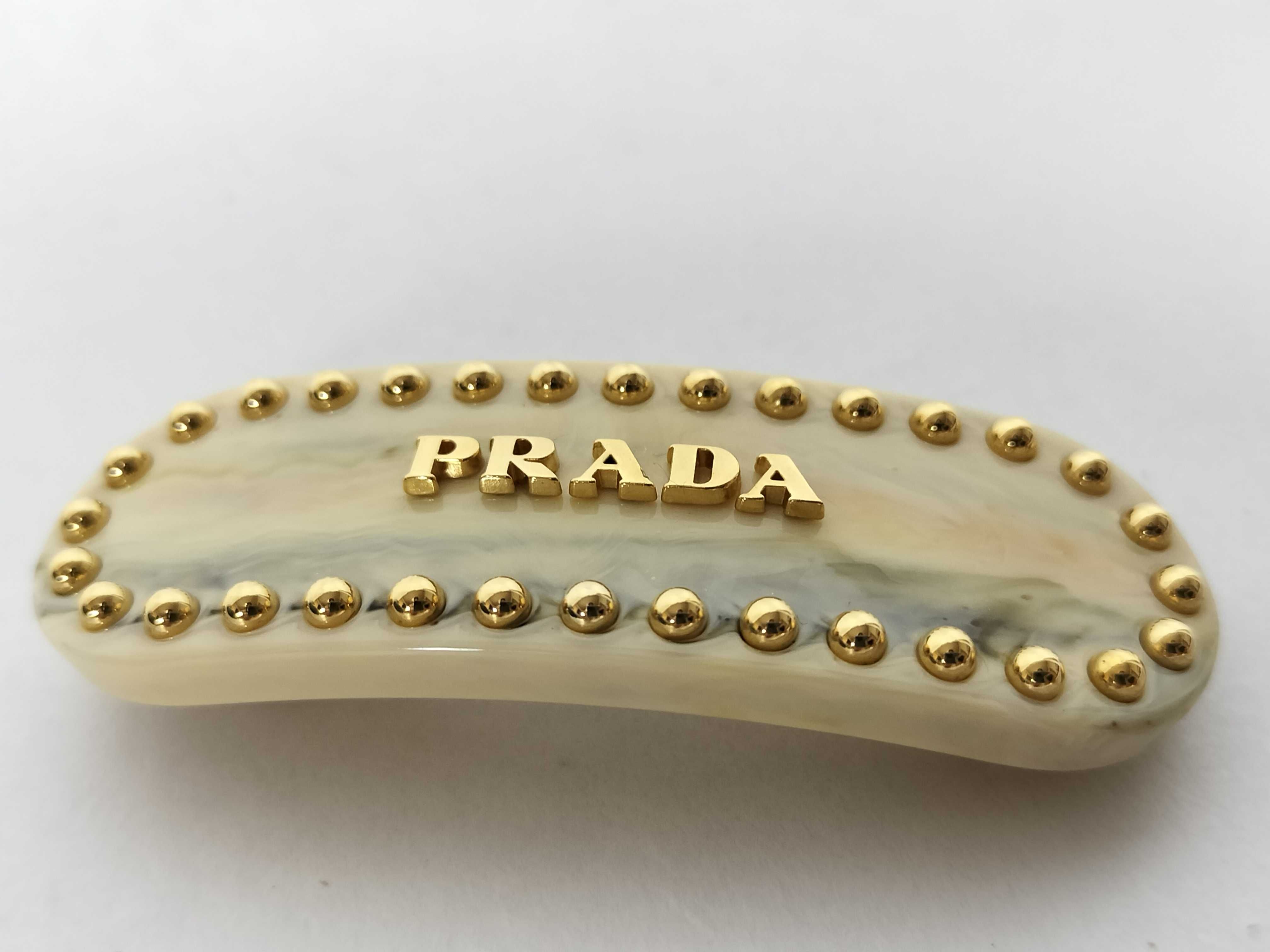 logo barrette hair accessory — view 6