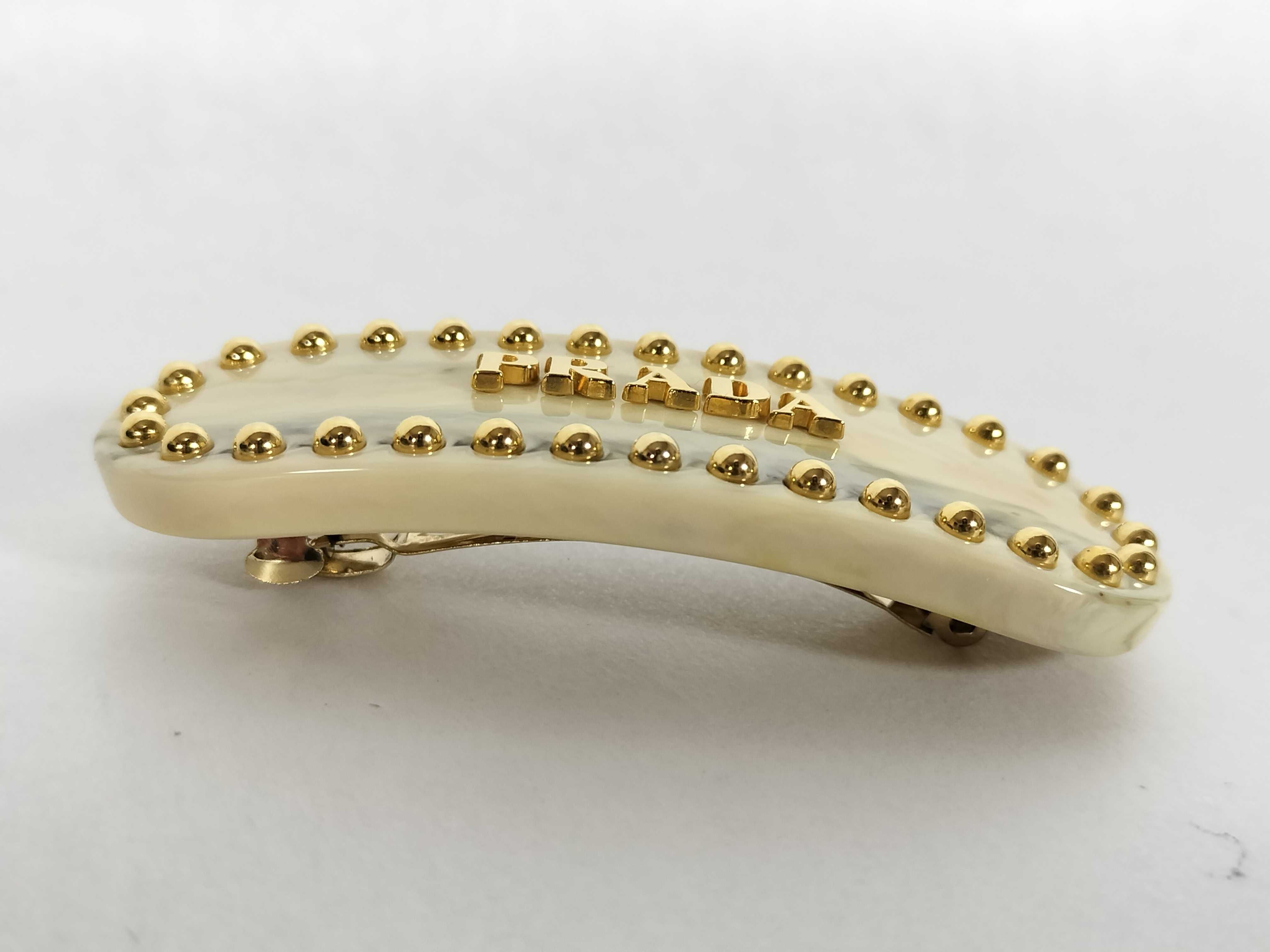 logo barrette hair accessory — view 7