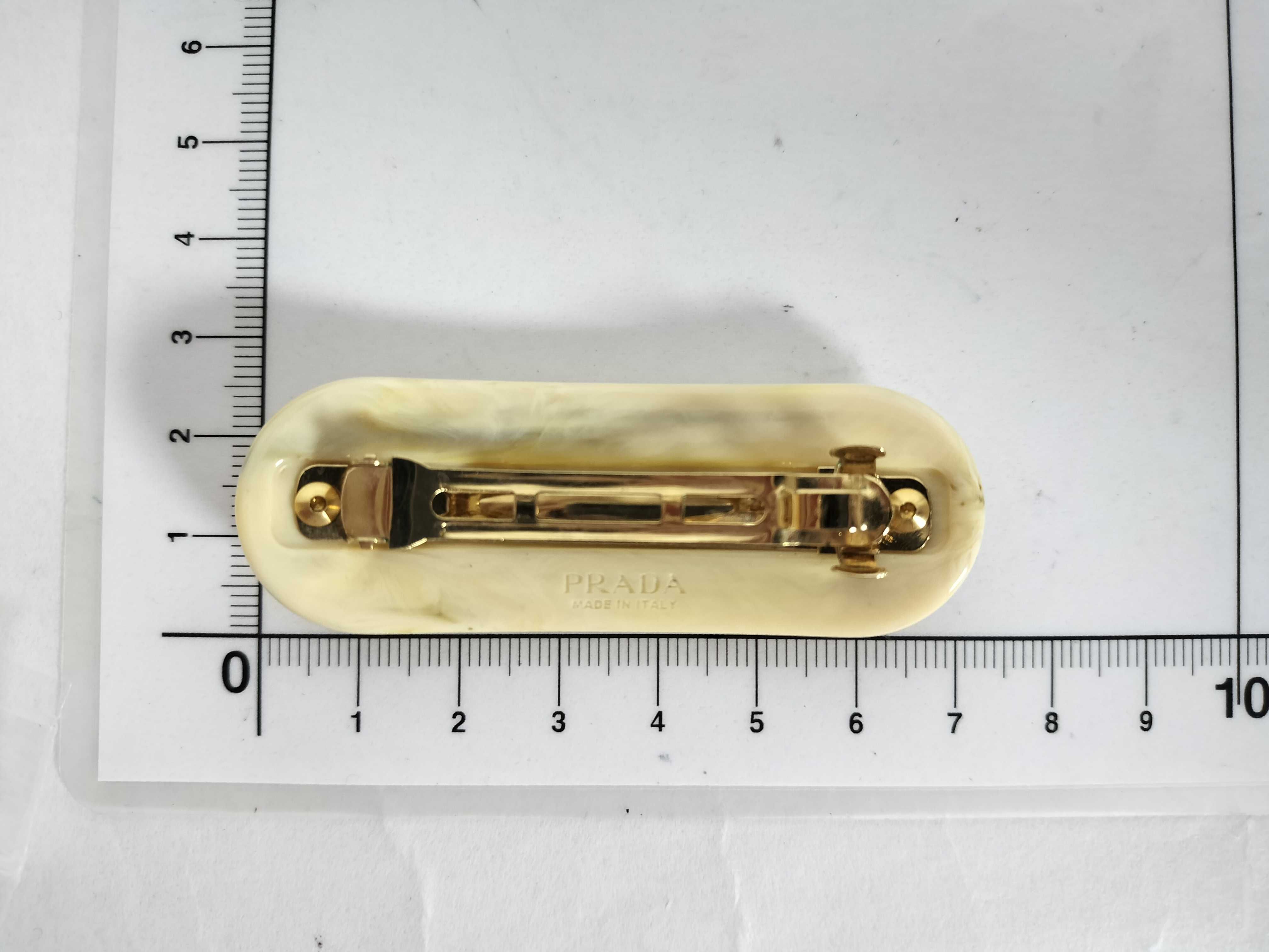 logo barrette hair accessory — view 8
