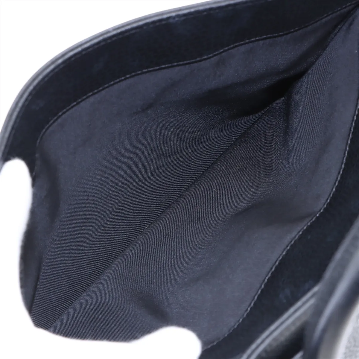 executive leather tote bag black gold hardware 19042665 19th series — view 12