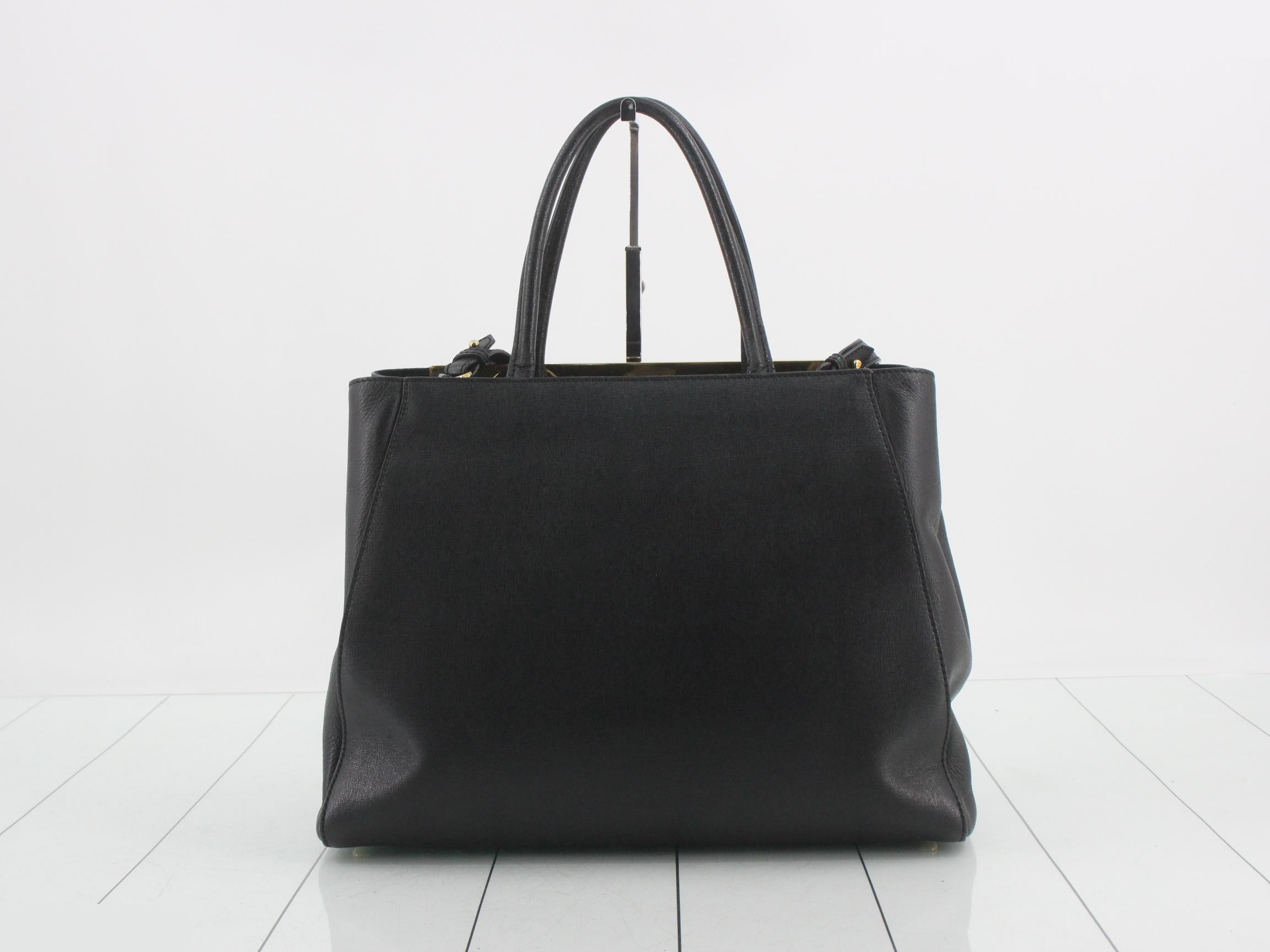 2-WAY Shoulder/Handbag, Black — view 2