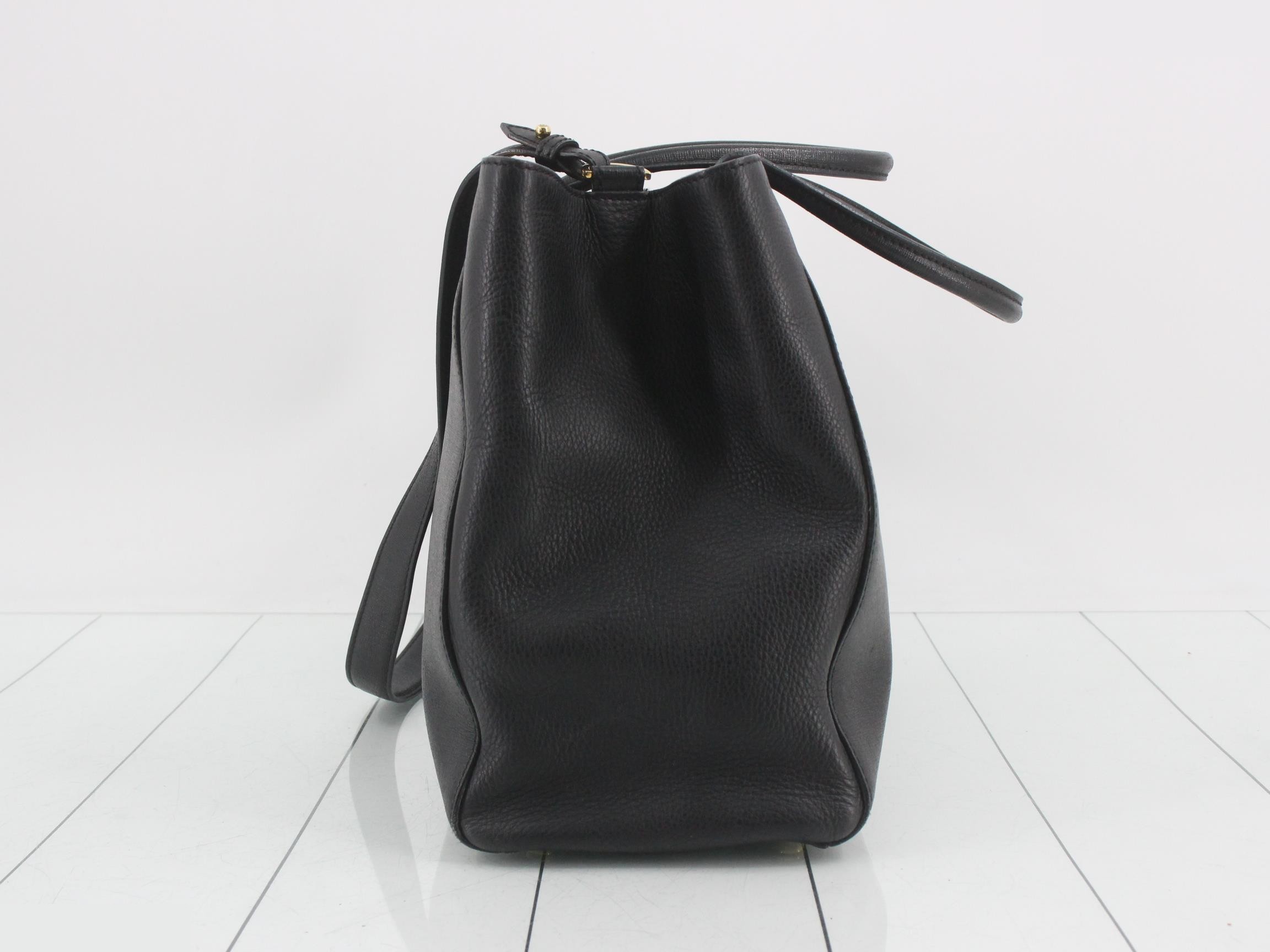 2-WAY Shoulder/Handbag, Black — view 3