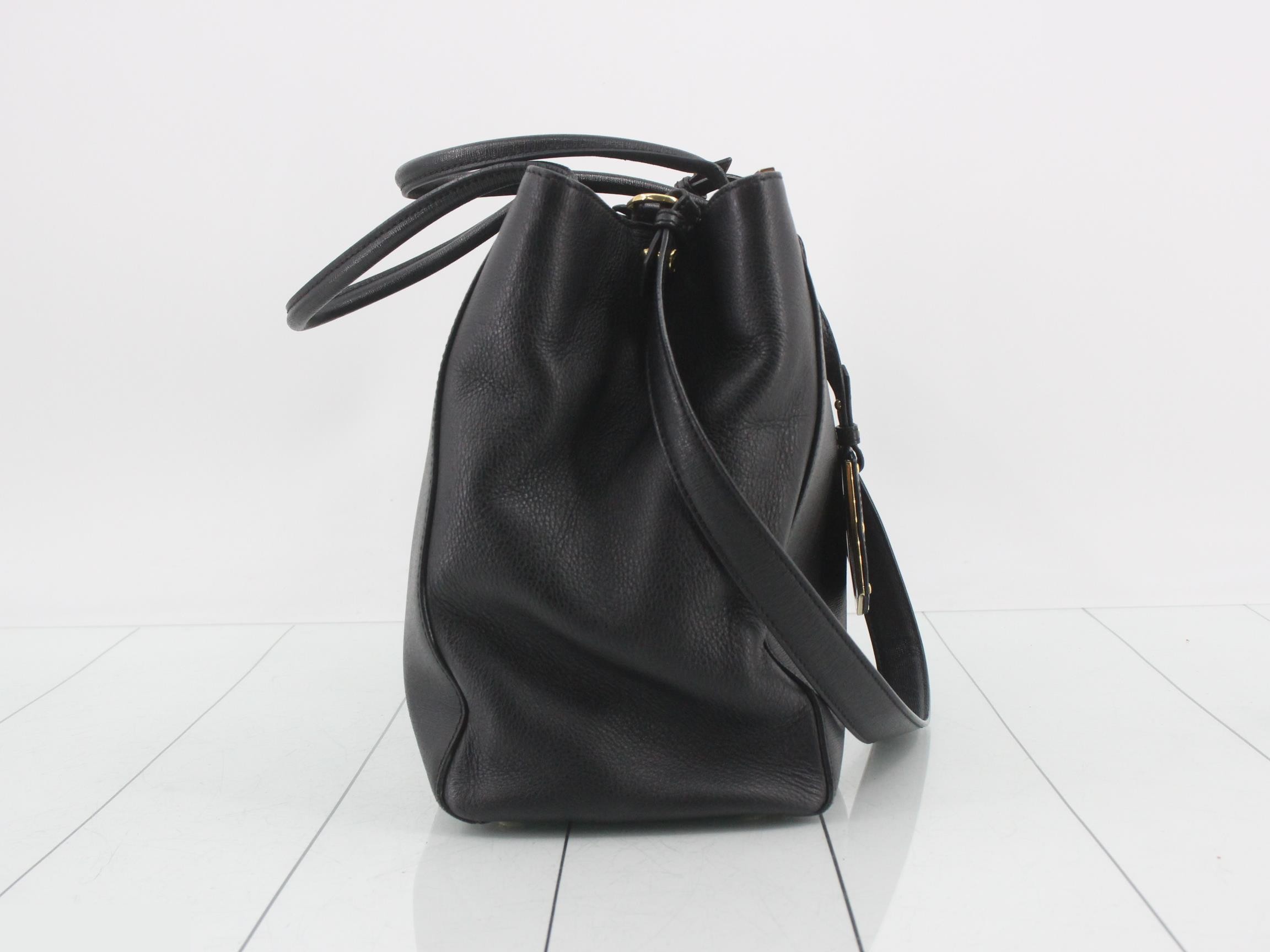 2-WAY Shoulder/Handbag, Black — view 4