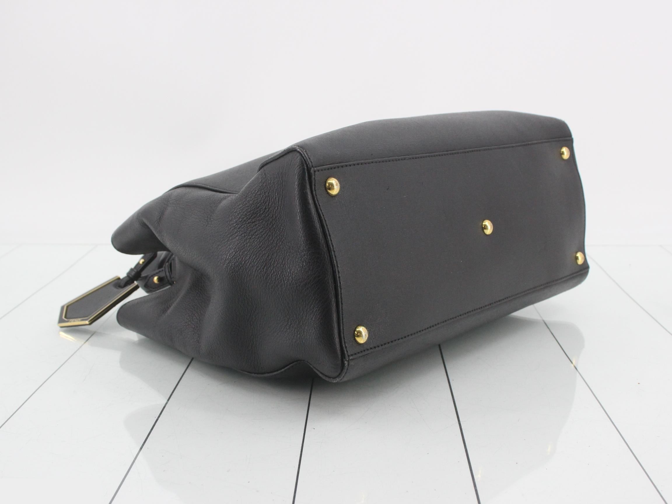 2-WAY Shoulder/Handbag, Black — view 5