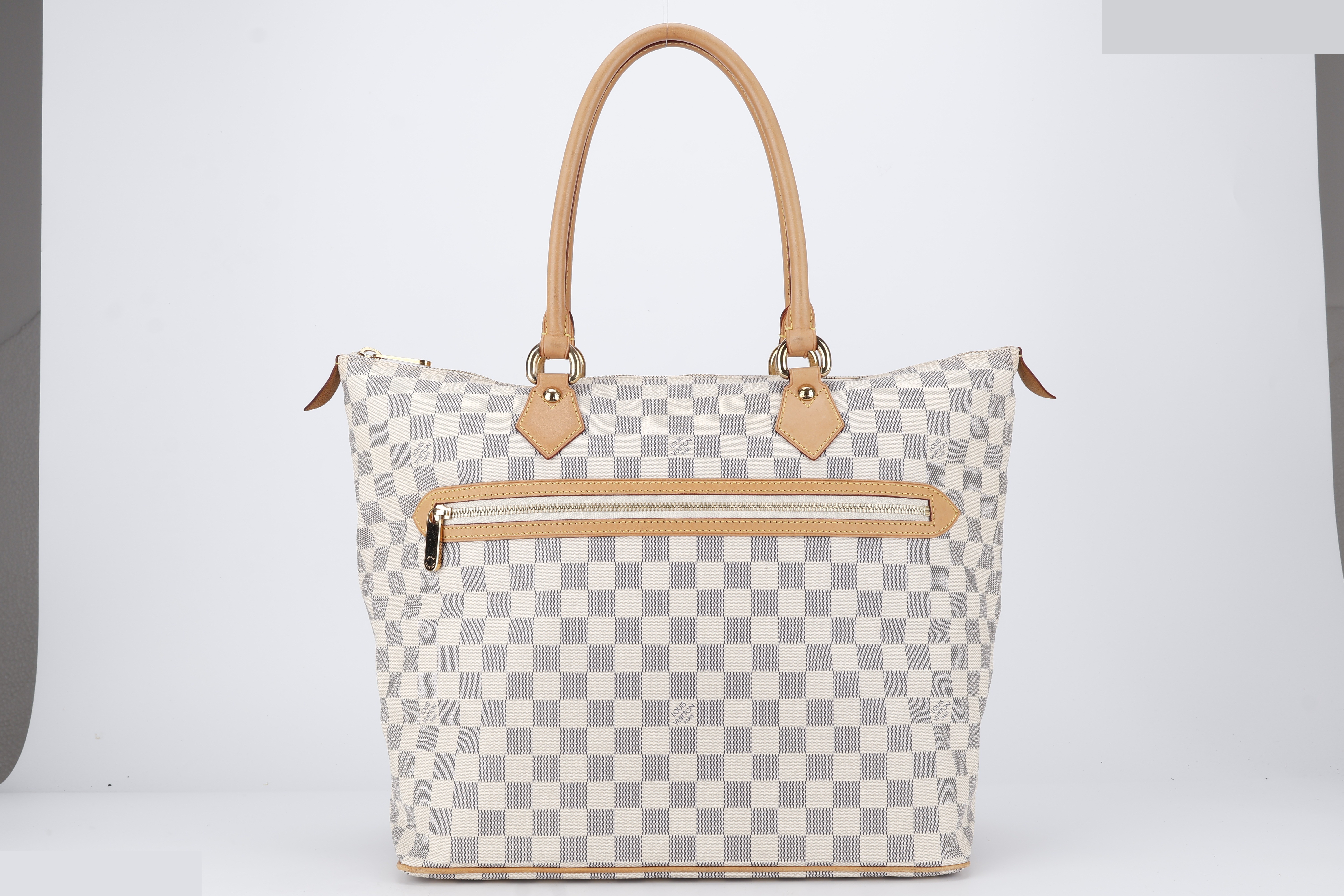 SALEYA GM DAMIER AZUR TOTE GHW — view 2