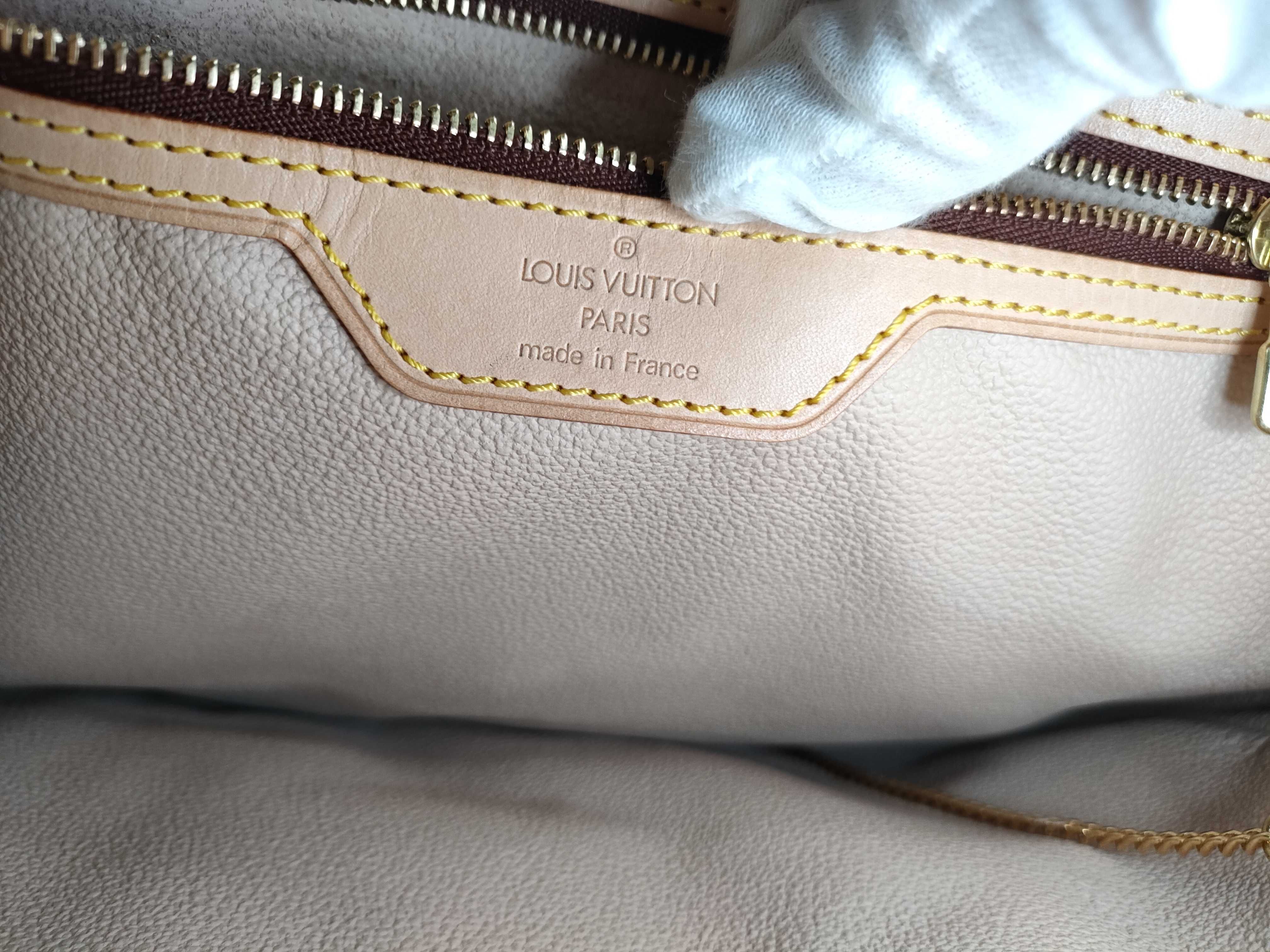Monogram Vuitton Bucket Shoulder Bag — view 12