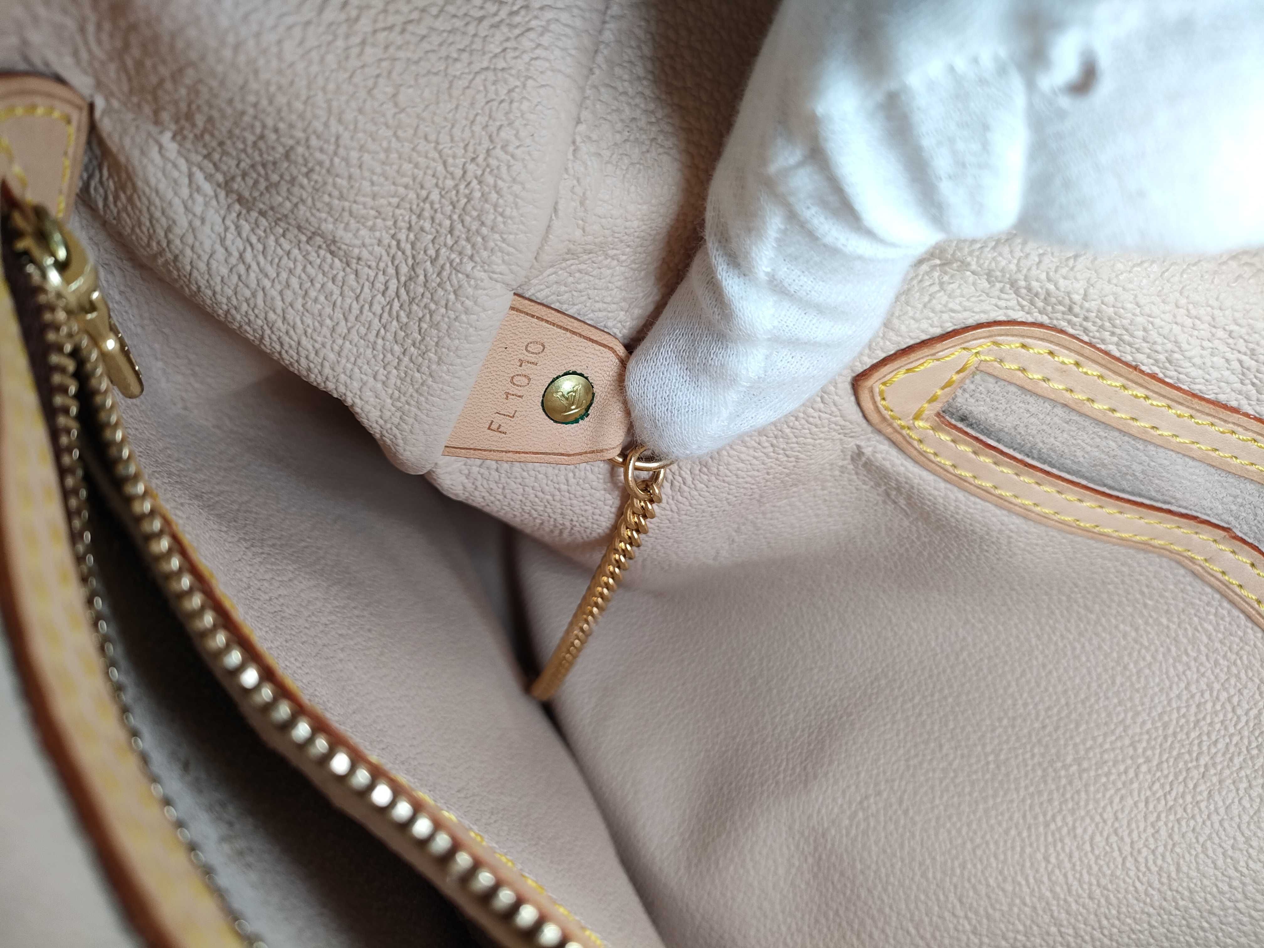 Monogram Vuitton Bucket Shoulder Bag — view 13