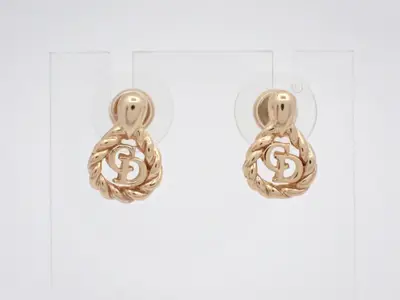 CD logo GP earrings