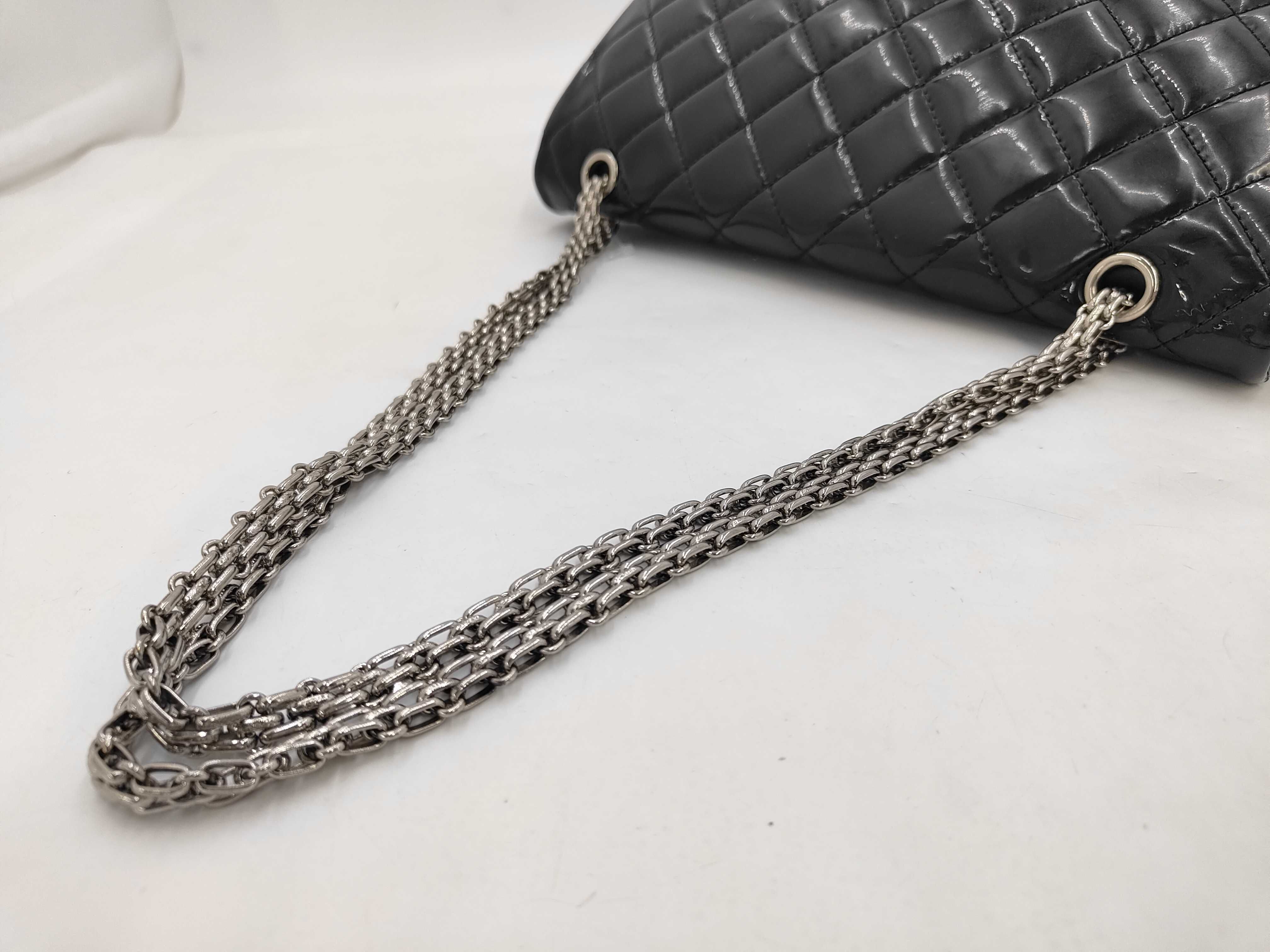 Matelassé Enamel Shoulder Bag — view 3