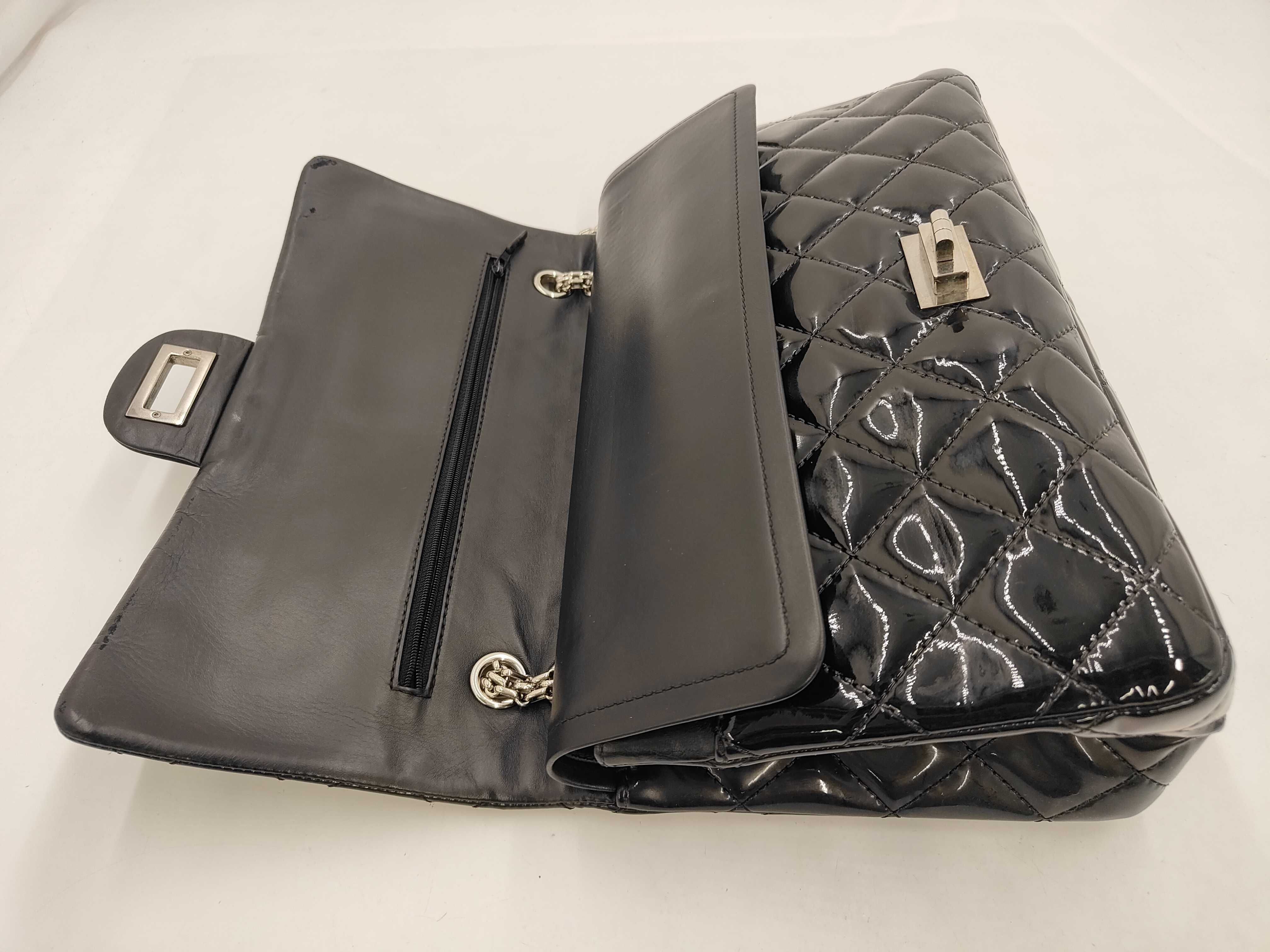 Matelassé Enamel Shoulder Bag — view 8