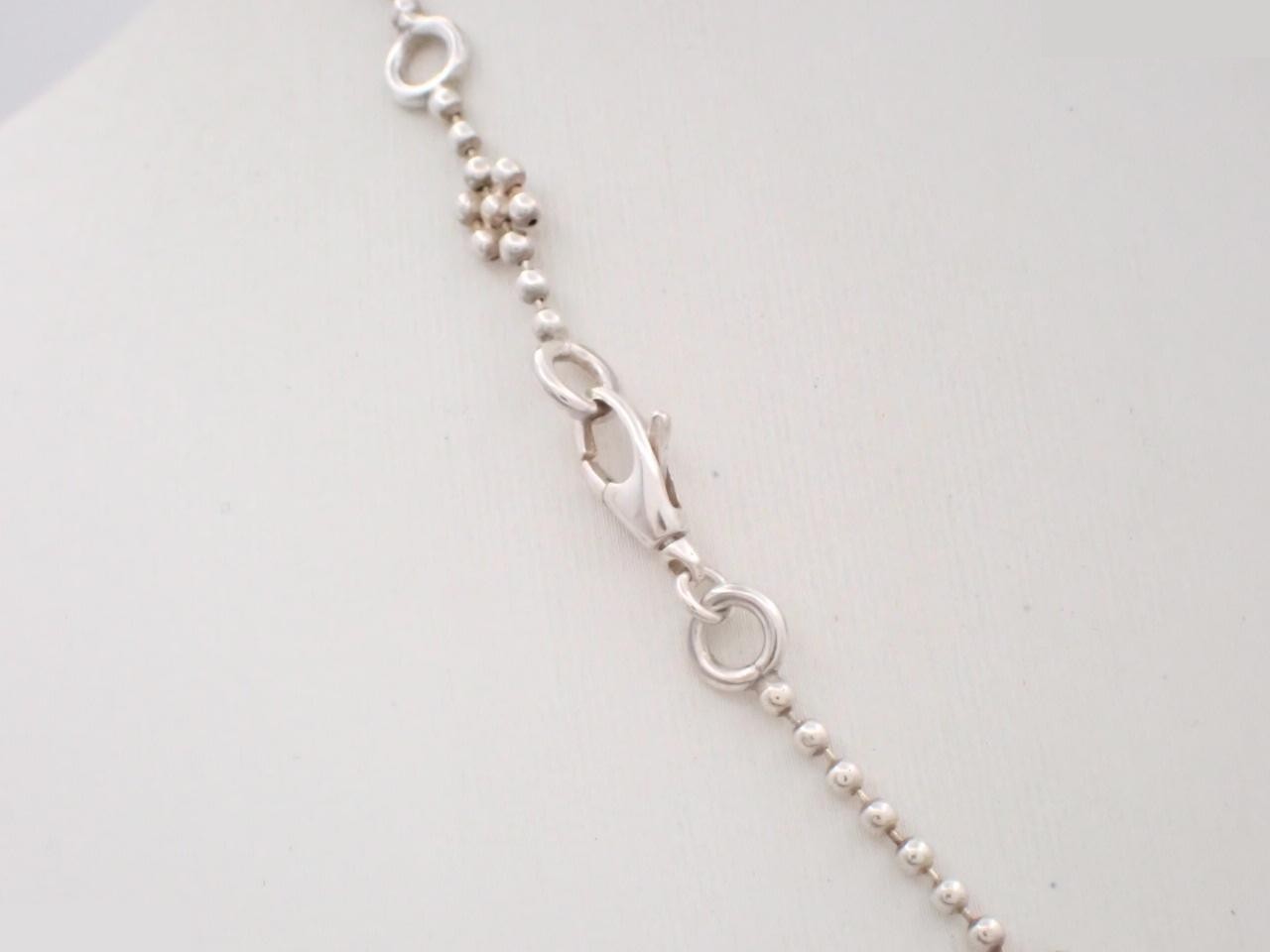 Interlocking G Necklace, 925 sterling silver, 8.6g, chain approximately 41cm — view 2