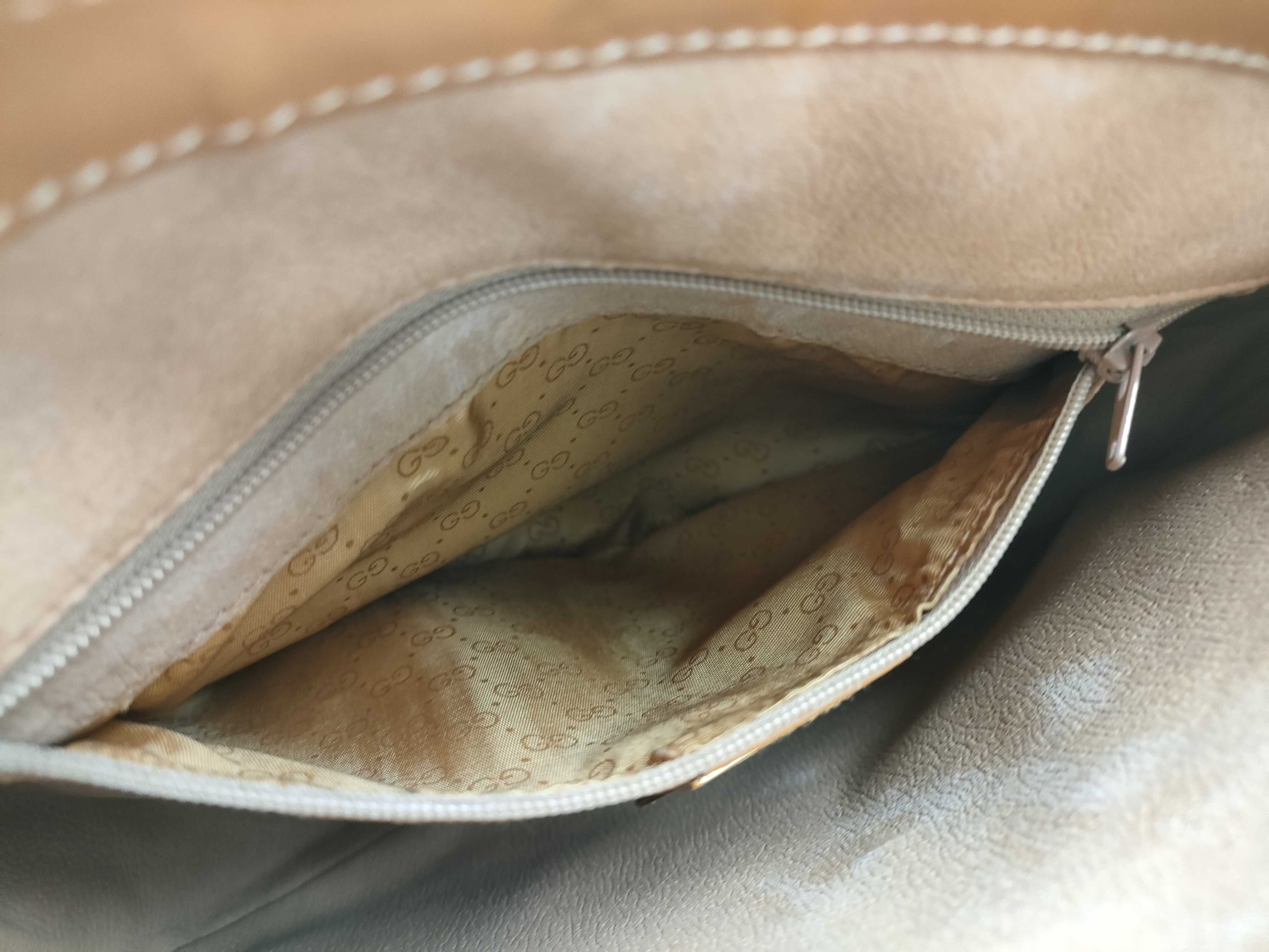 Old Micro G Interlocking G PVC Shoulder Bag — view 12