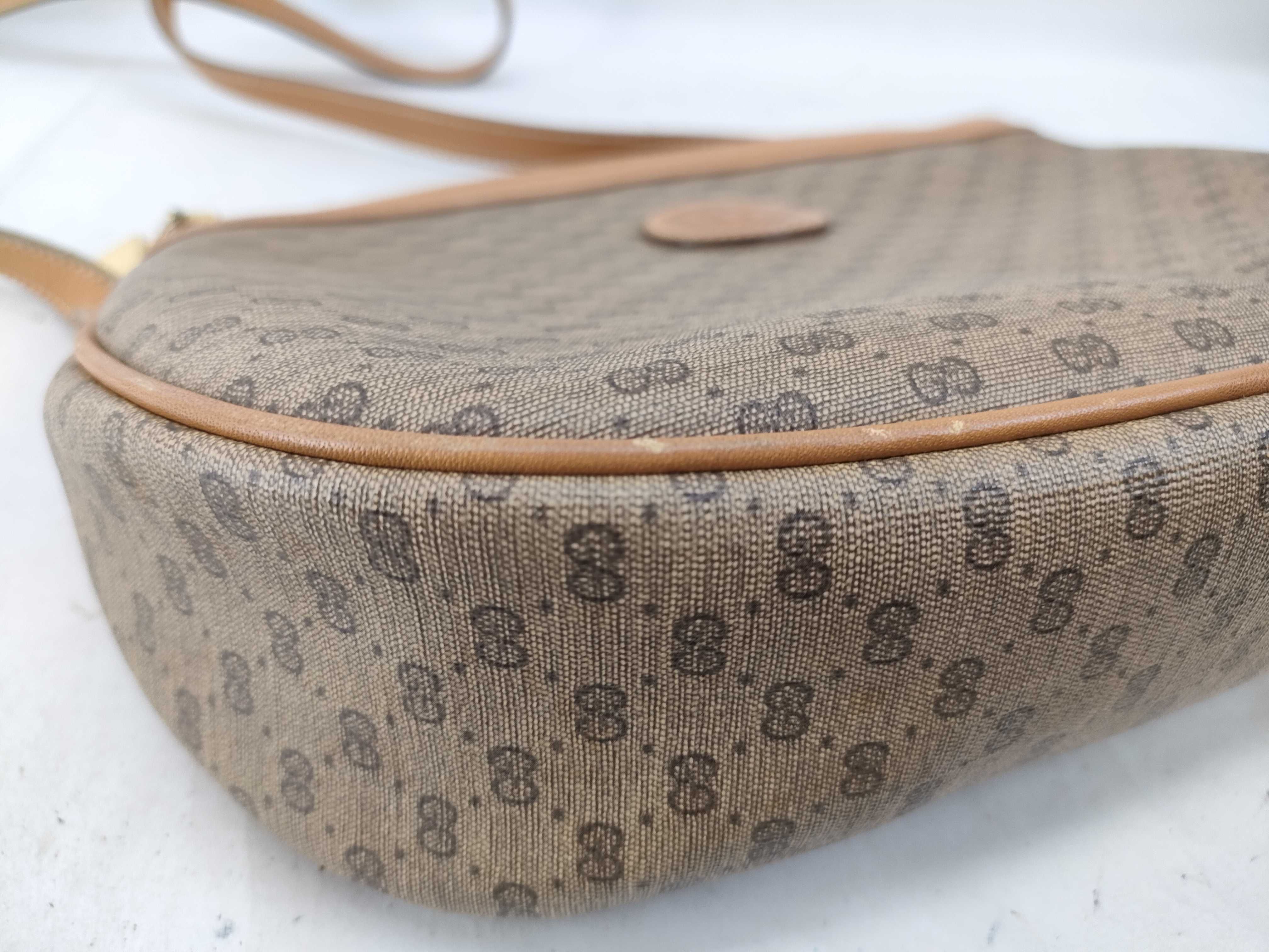 Old Micro G Interlocking G PVC Shoulder Bag — view 5