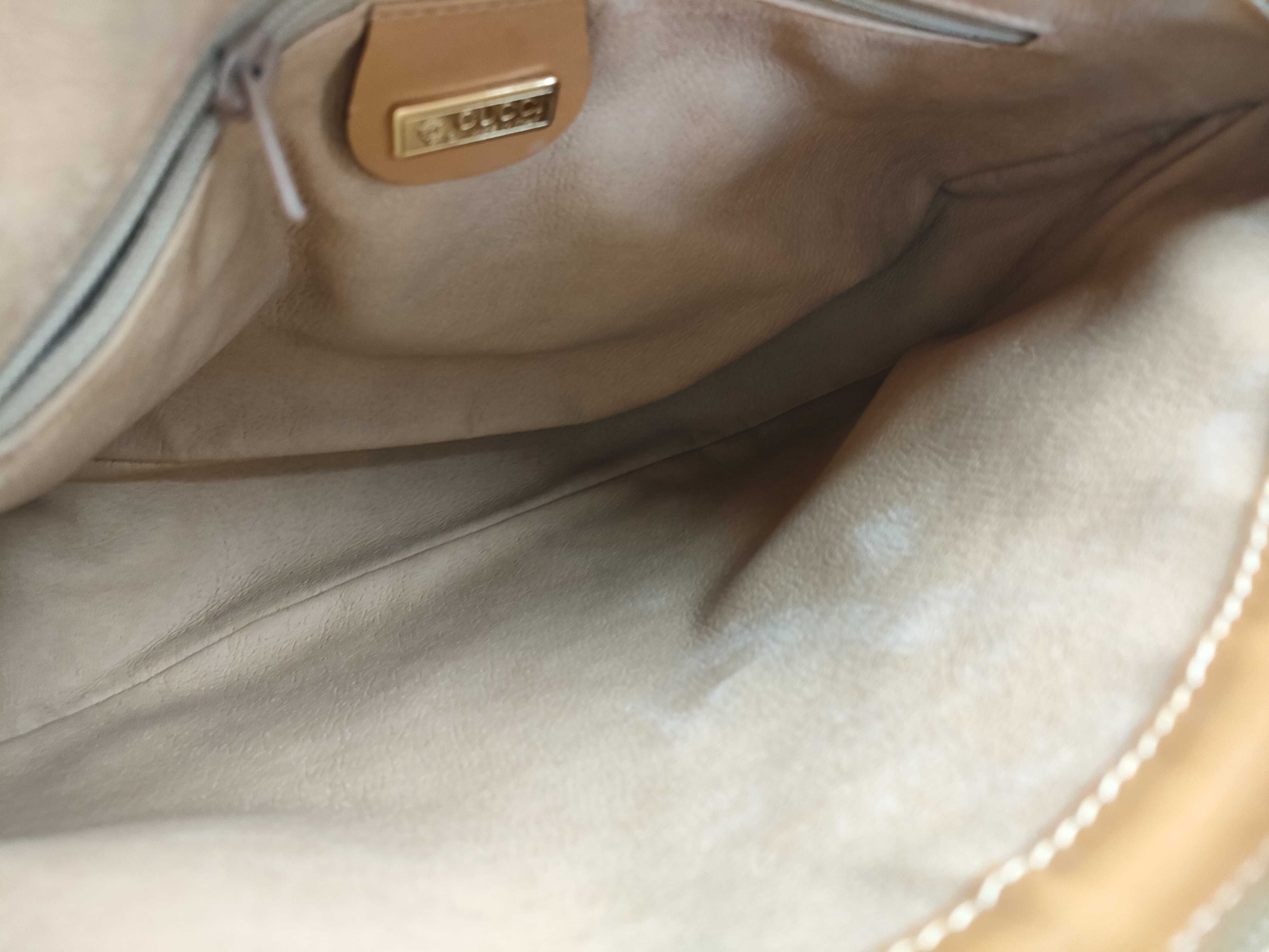 Old Micro G Interlocking G PVC Shoulder Bag — view 9
