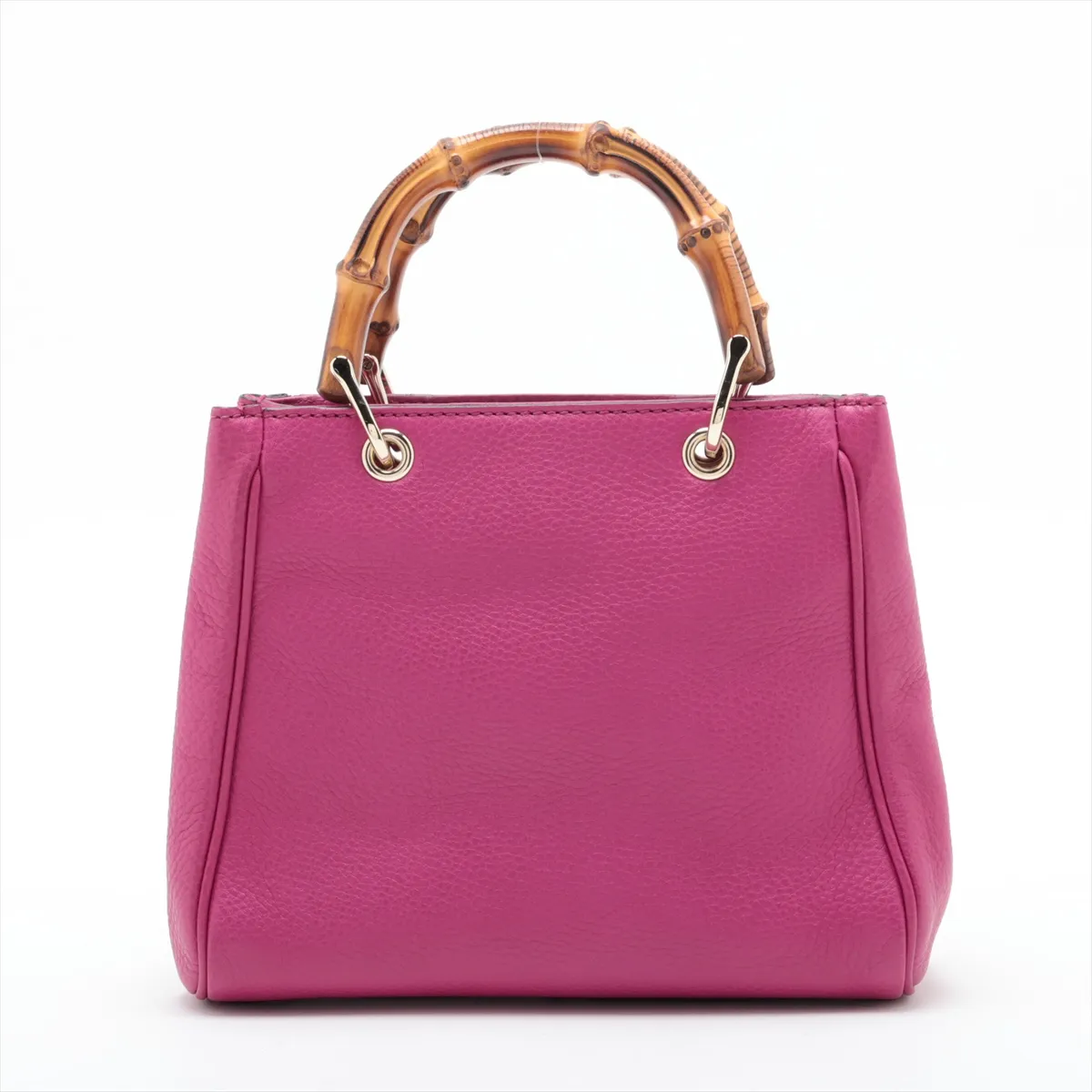 Bamboo 368823 Leather 2-Way Handbag Pink — view 2