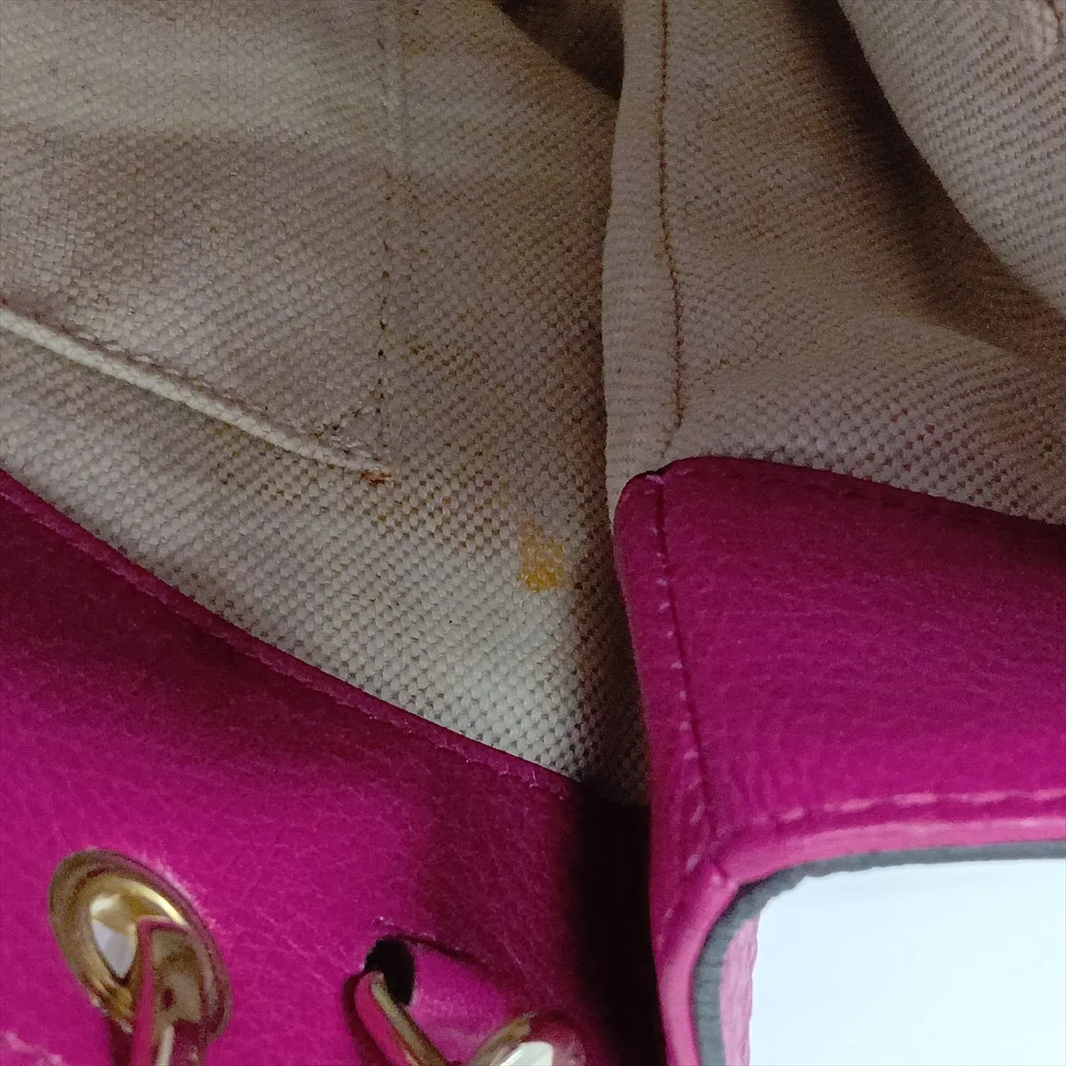 Bamboo 368823 Leather 2-Way Handbag Pink — view 15