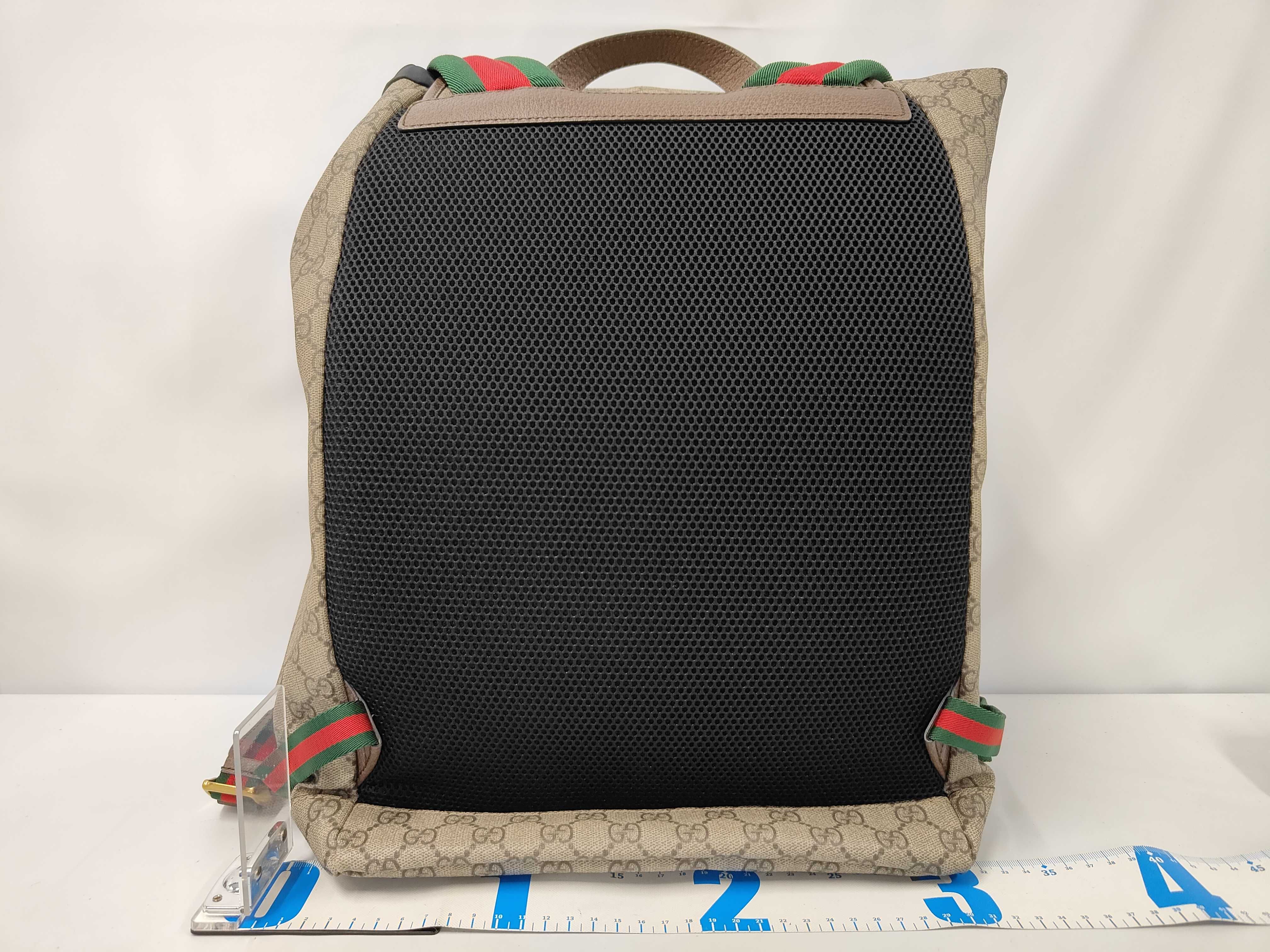 GG Supreme Cat Head Backpack/Rucksack PVC x Leather 473869 Gucci Backpack — view 2