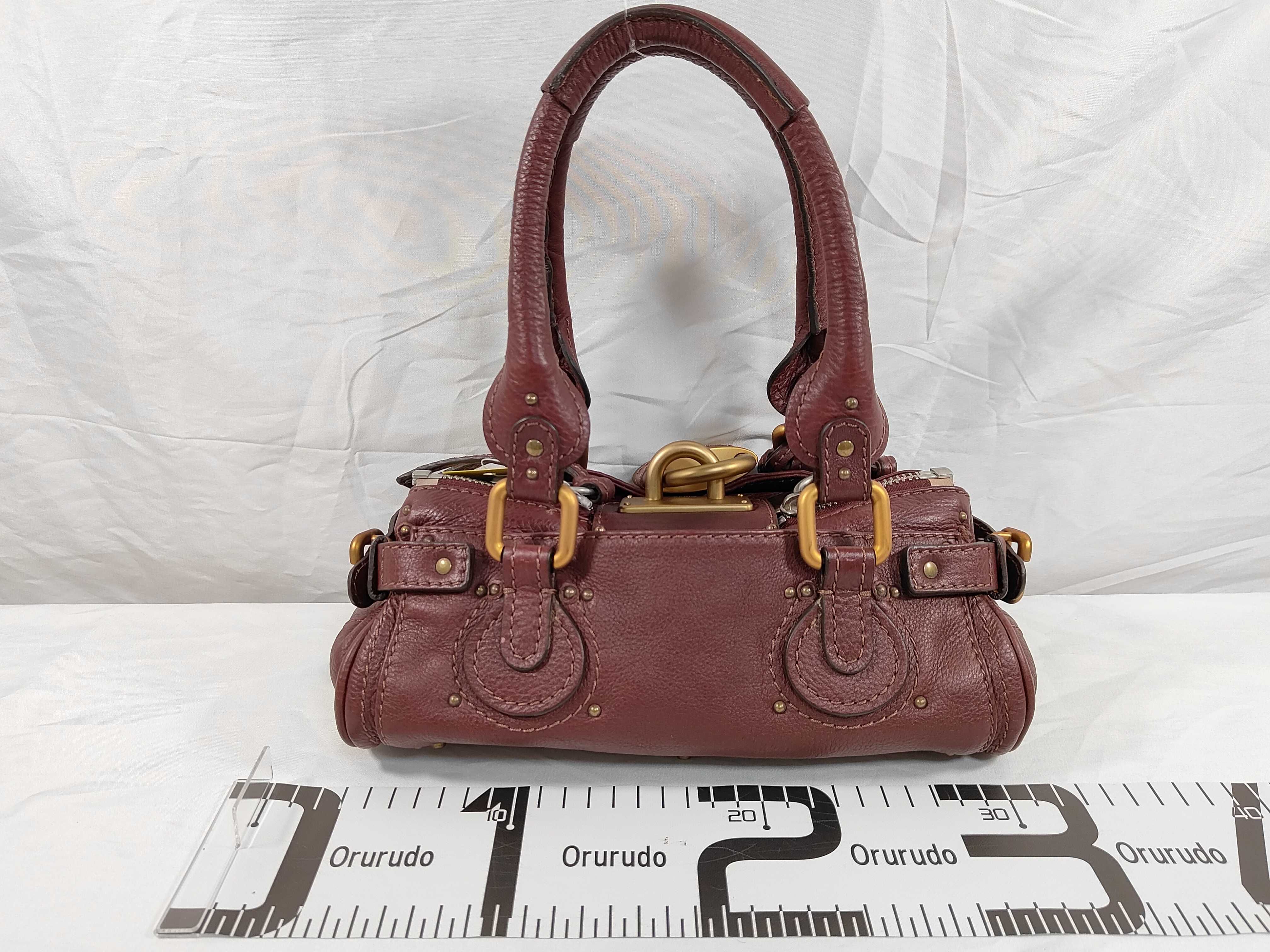 leather mini Boston handbag — view 2