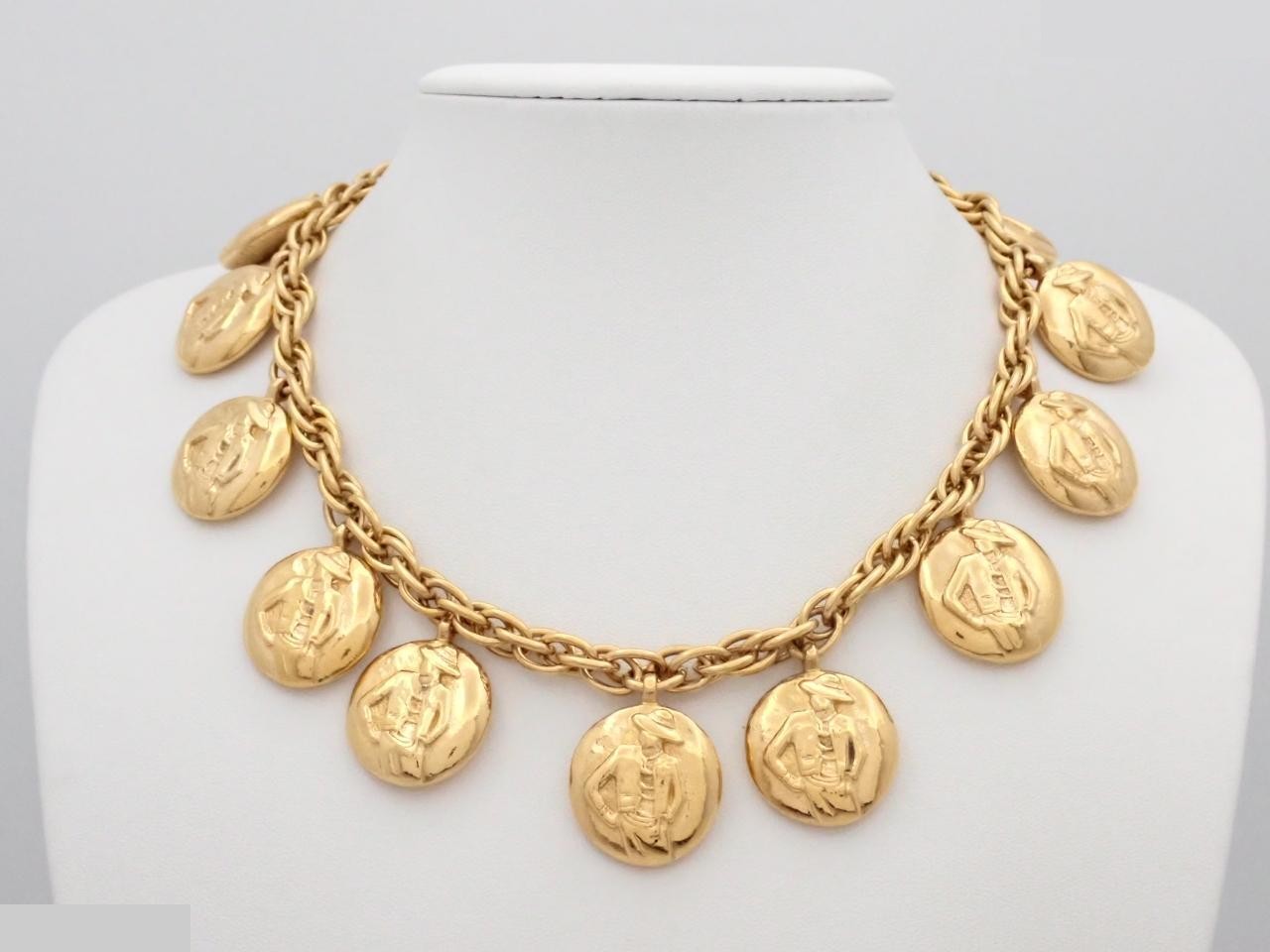 Coco Mark Gold Necklace, Chain approx. 40cm — view 3