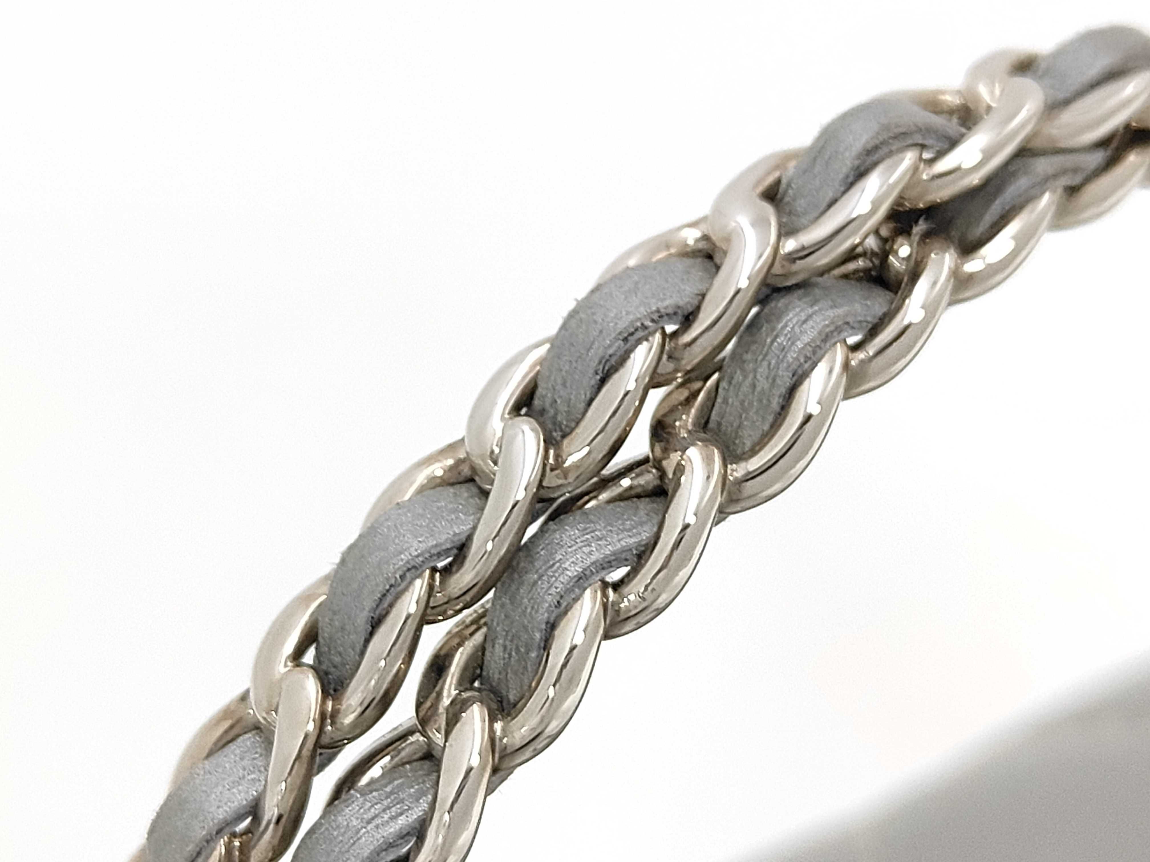 19 Chain Shoulder Bag, 2-way, Silver, Random Seal, Inner Protective Seal Included, Shoulder Bag — view 5