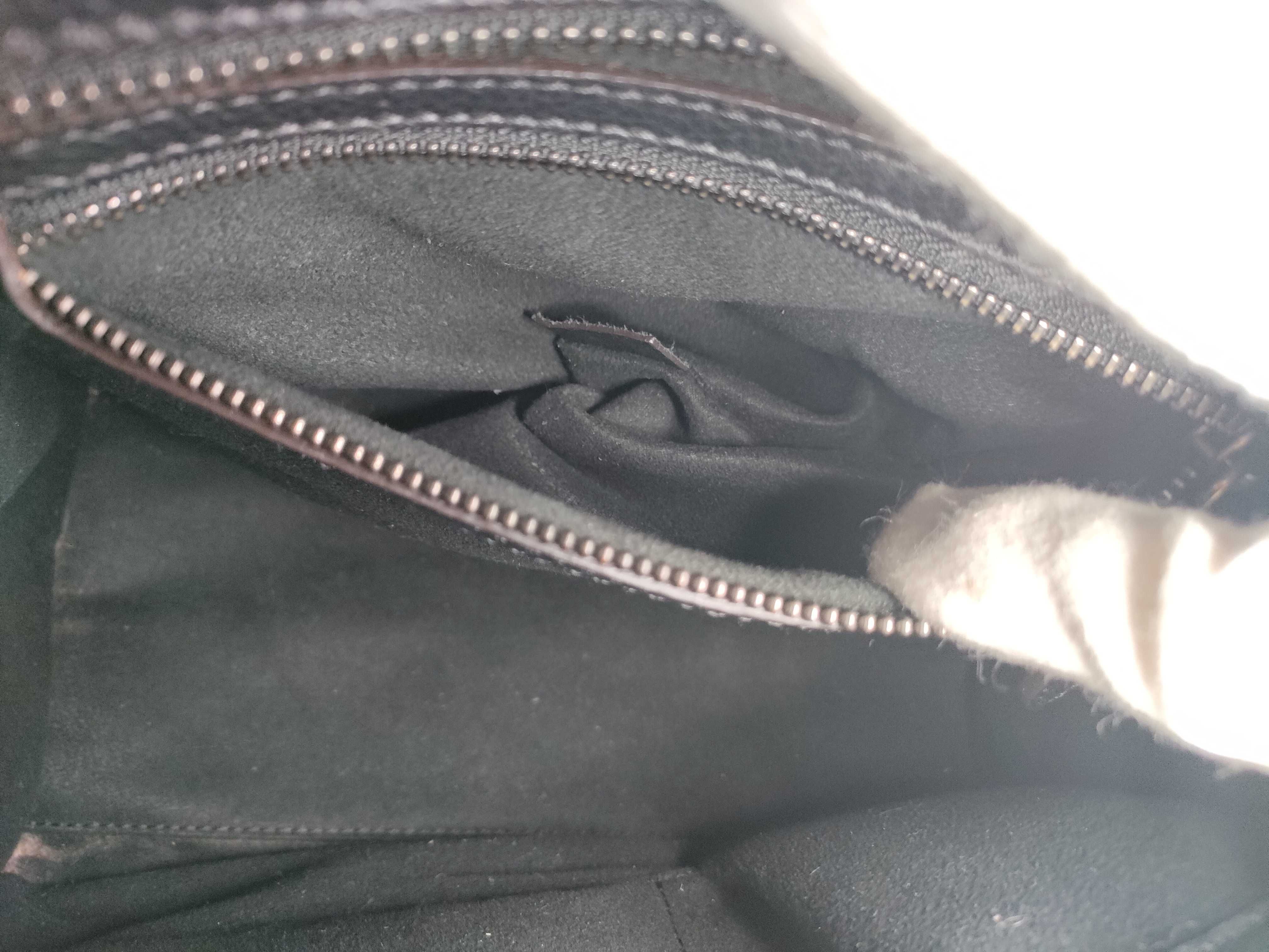 Luggage Micro Shopper Leather Black Handbag — view 12