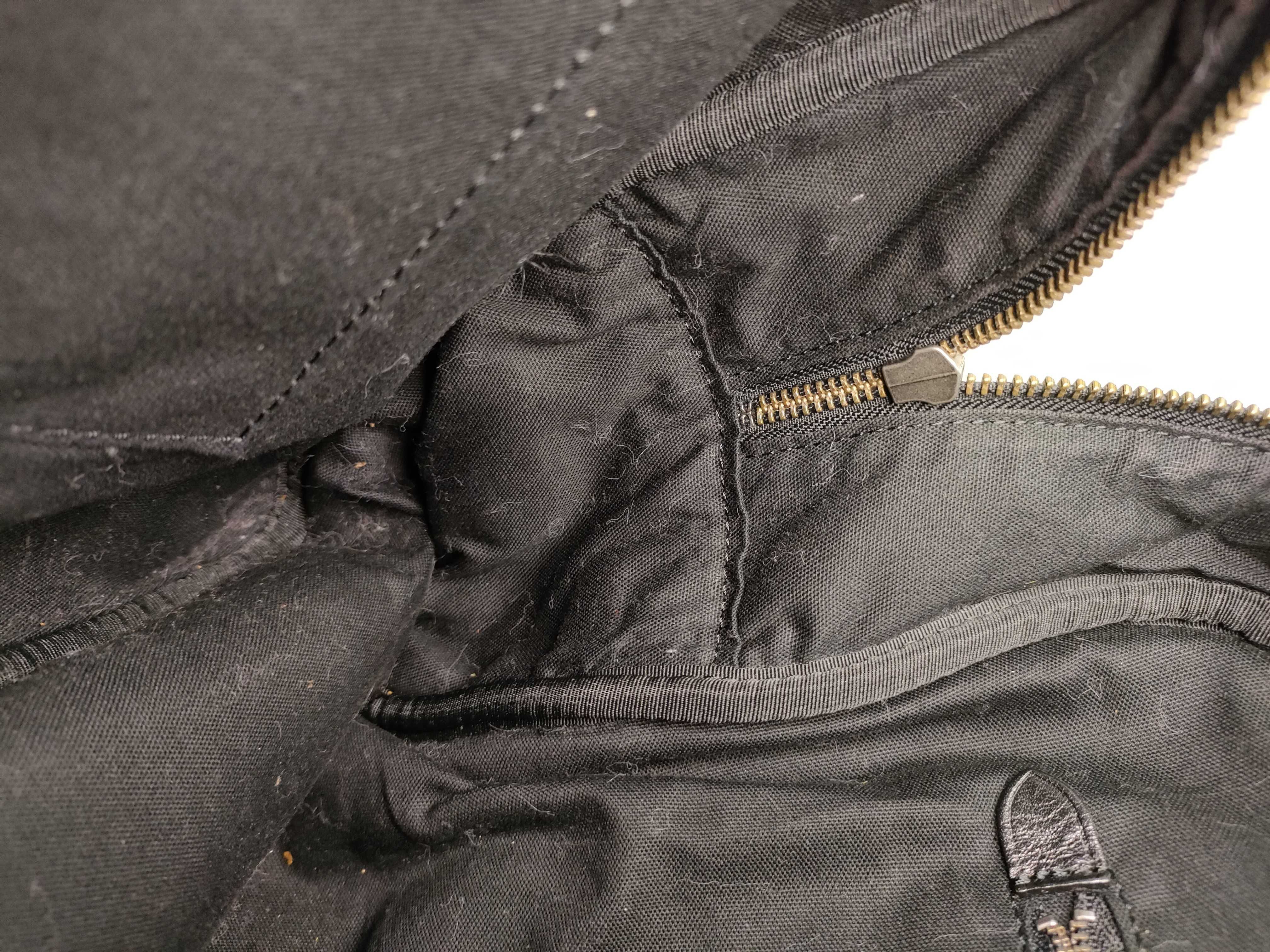 Blue Label Burberry Shoulder Bag Check Wool Tote Bag — view 9