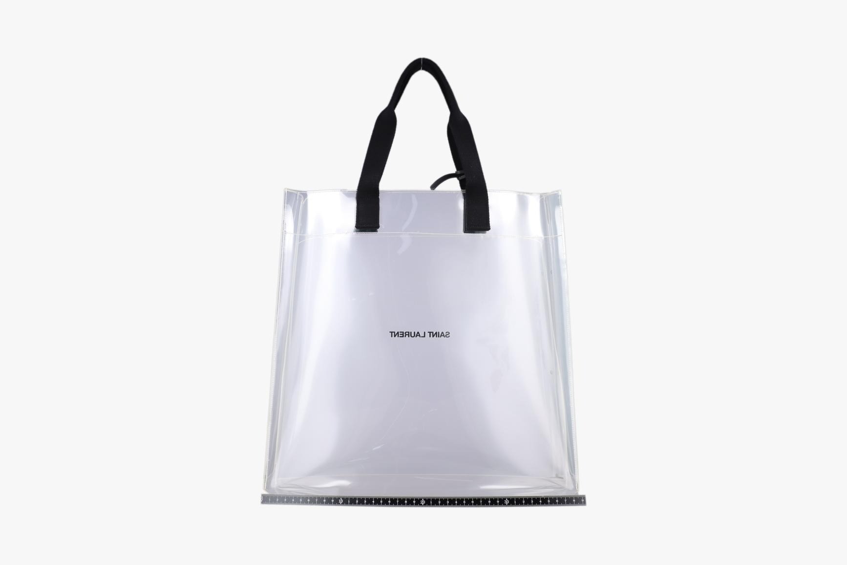 Plastic transparent tote bag — view 2