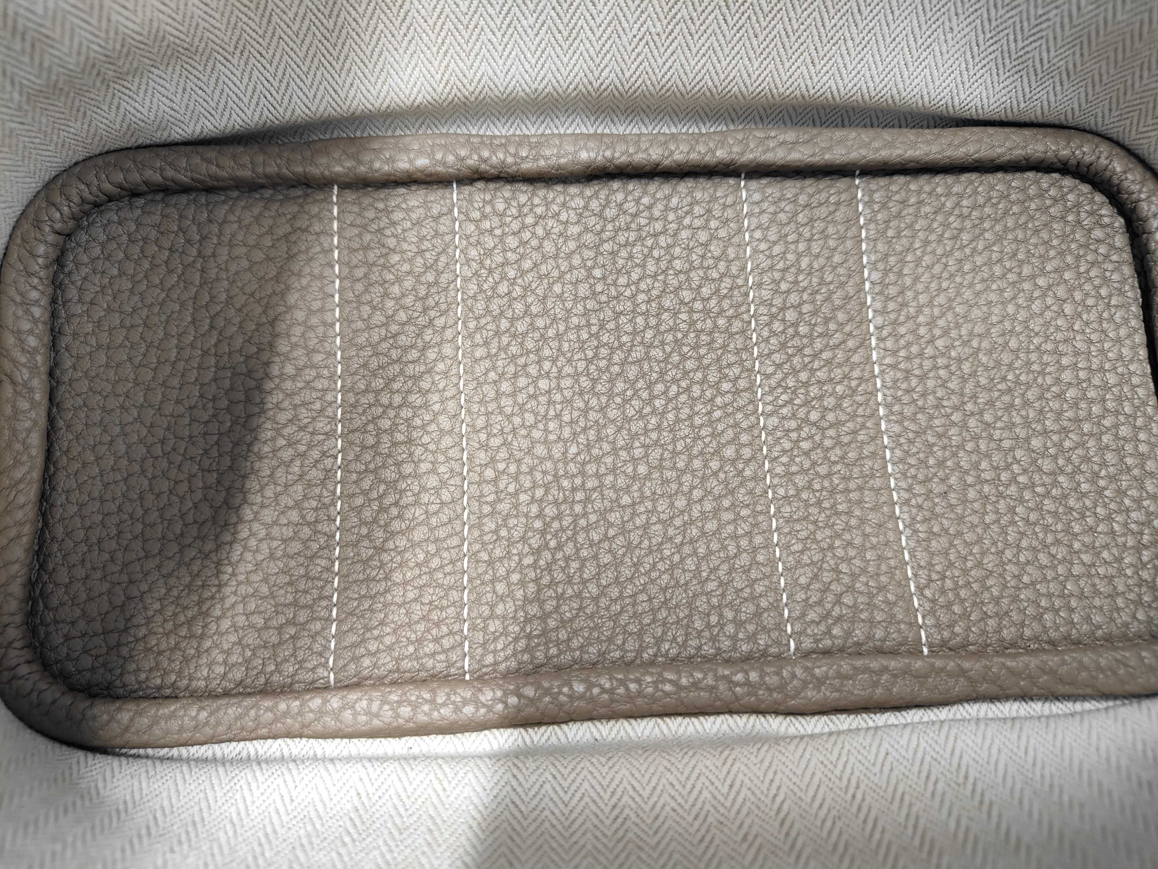 Neo Garden 23 Etoupe Togo Silver Hardware G AM 003 UH Tote Bag — view 11