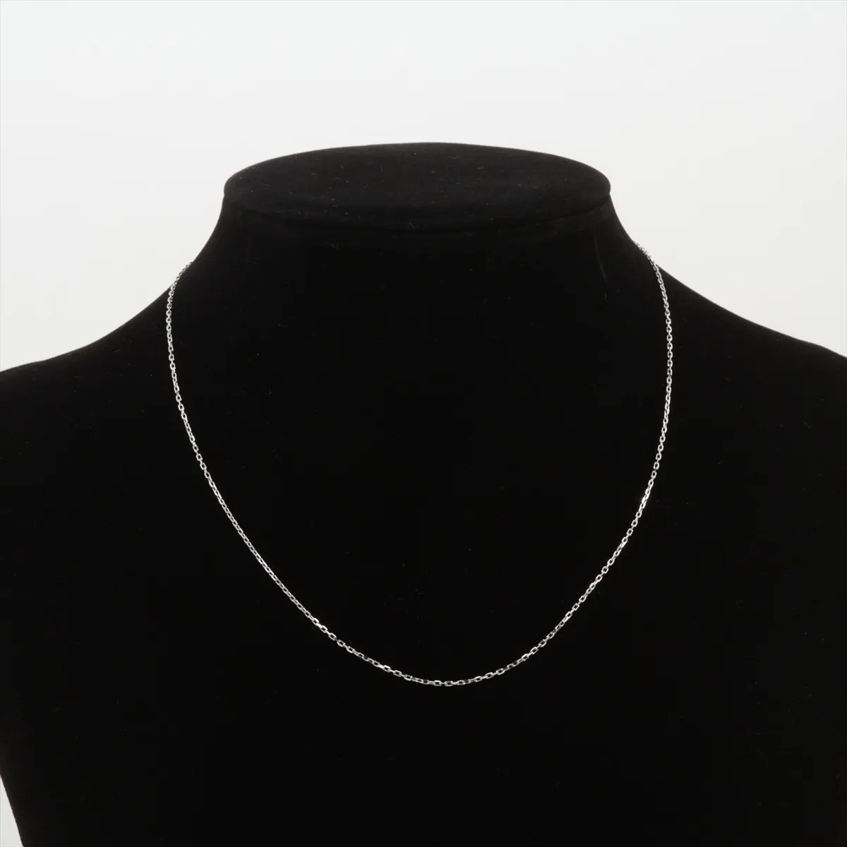 necklace chain, 750 (WG), 3.2g, EBP481 — view 5