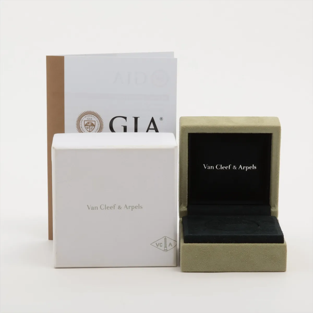 Bonheur Solitaire Diamond Ring Pt950 4.3g 0.41 E VVS2 EX NONE 51 JM039375 Hallmark Fading — view 7