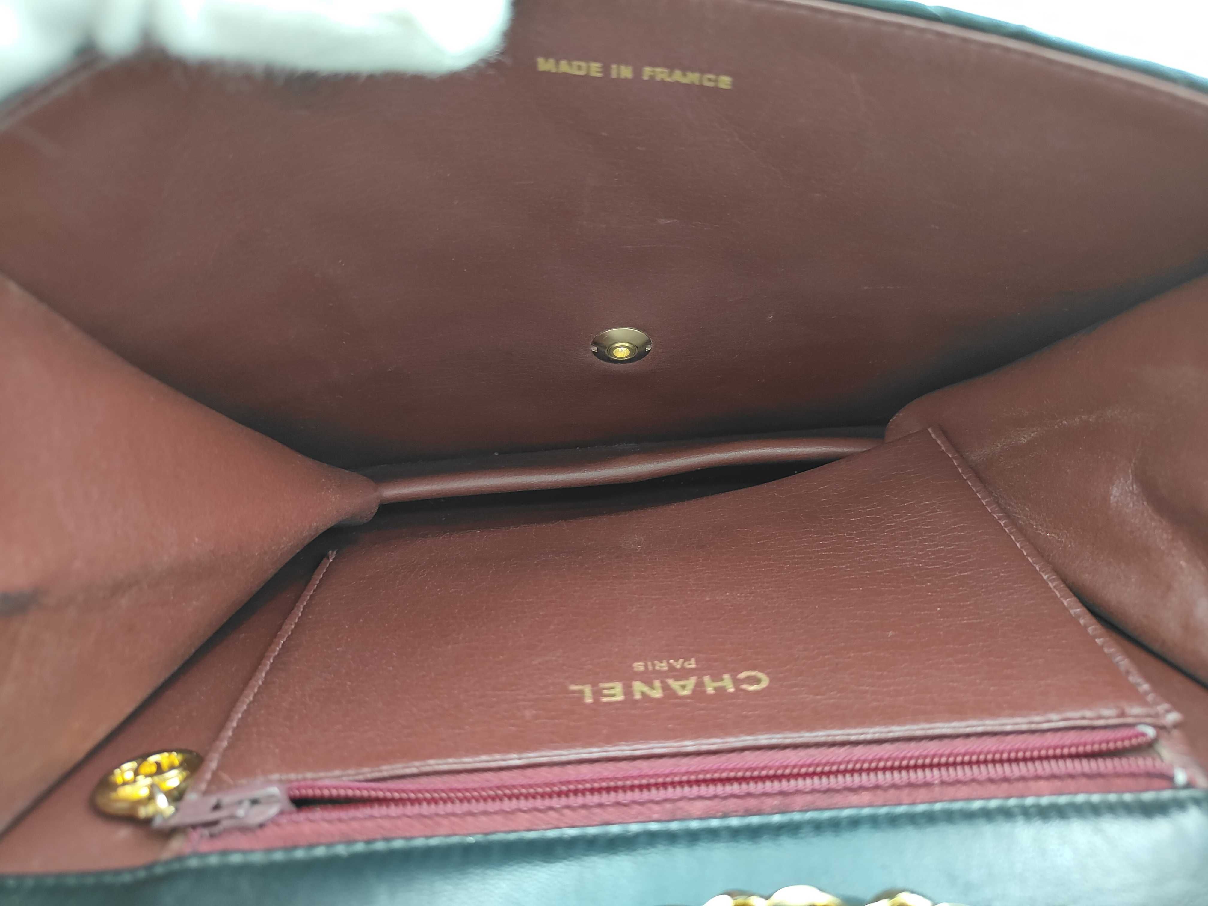 Matelassé Push Black Shoulder Bag — view 10