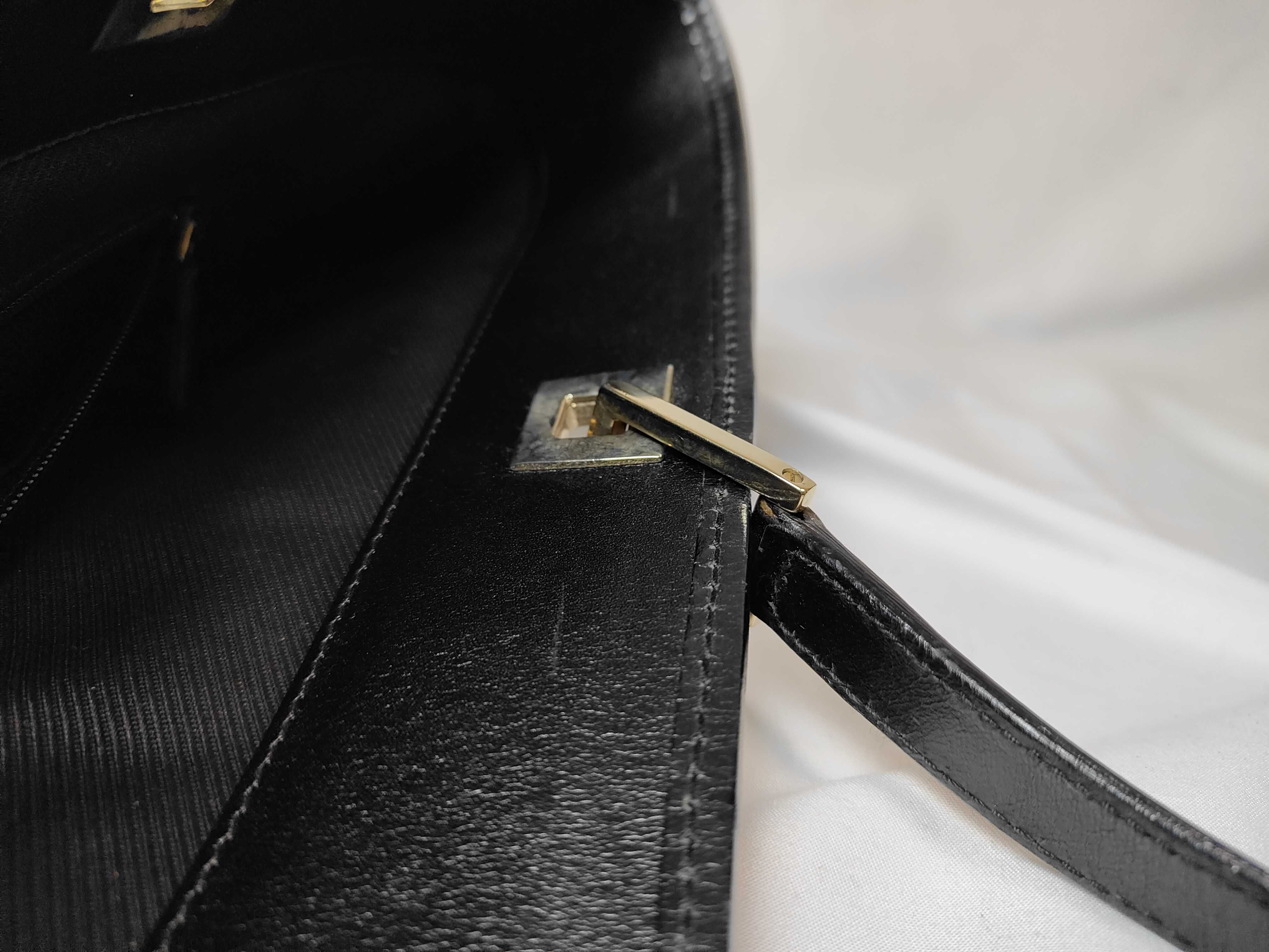 Tote Bag 002 1098 3444 GG Pattern GG Canvas Leather Women's Navy Tote Bag — view 11