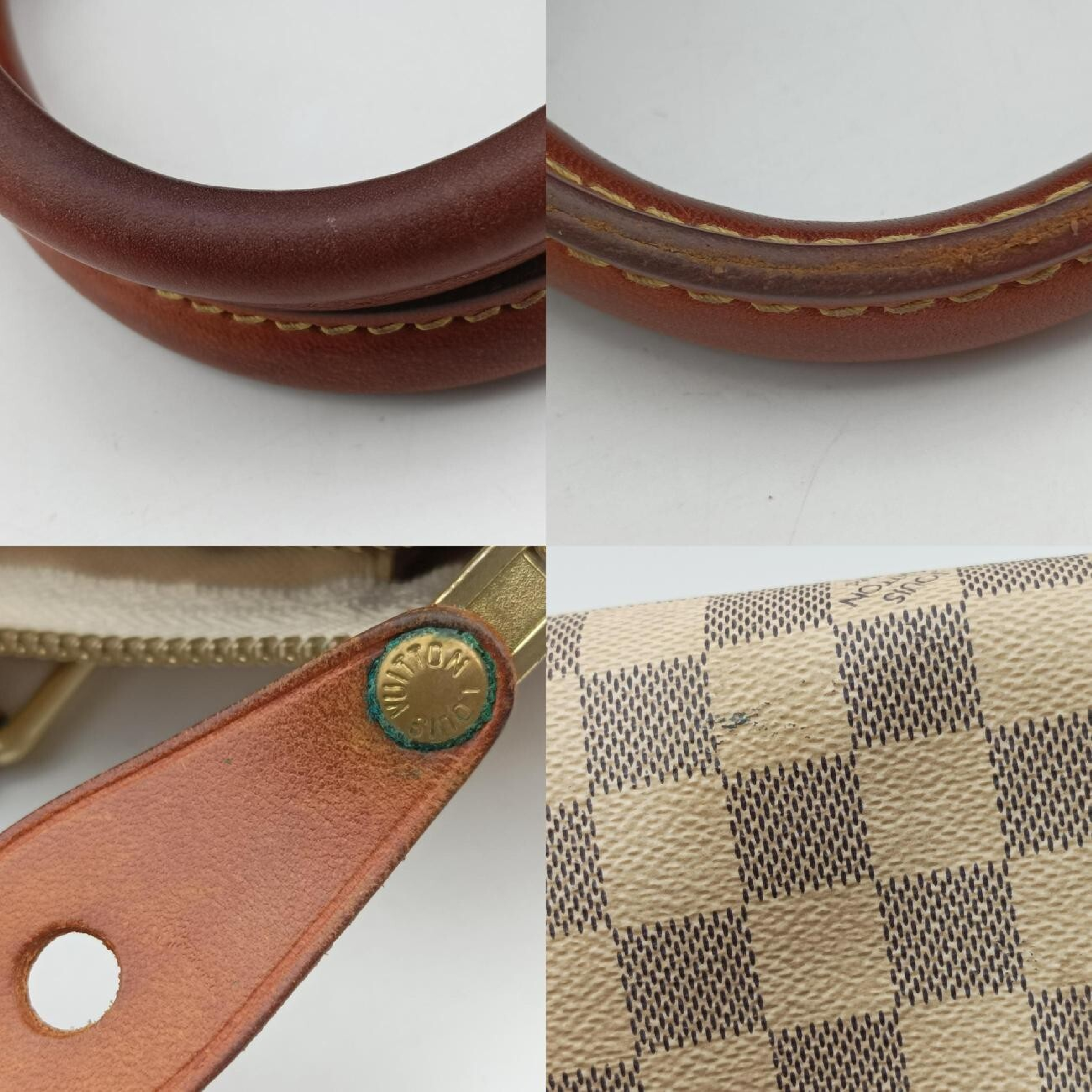Speedy 30 Azur Damier Canvas N41533 SP2107 Handbag — view 9