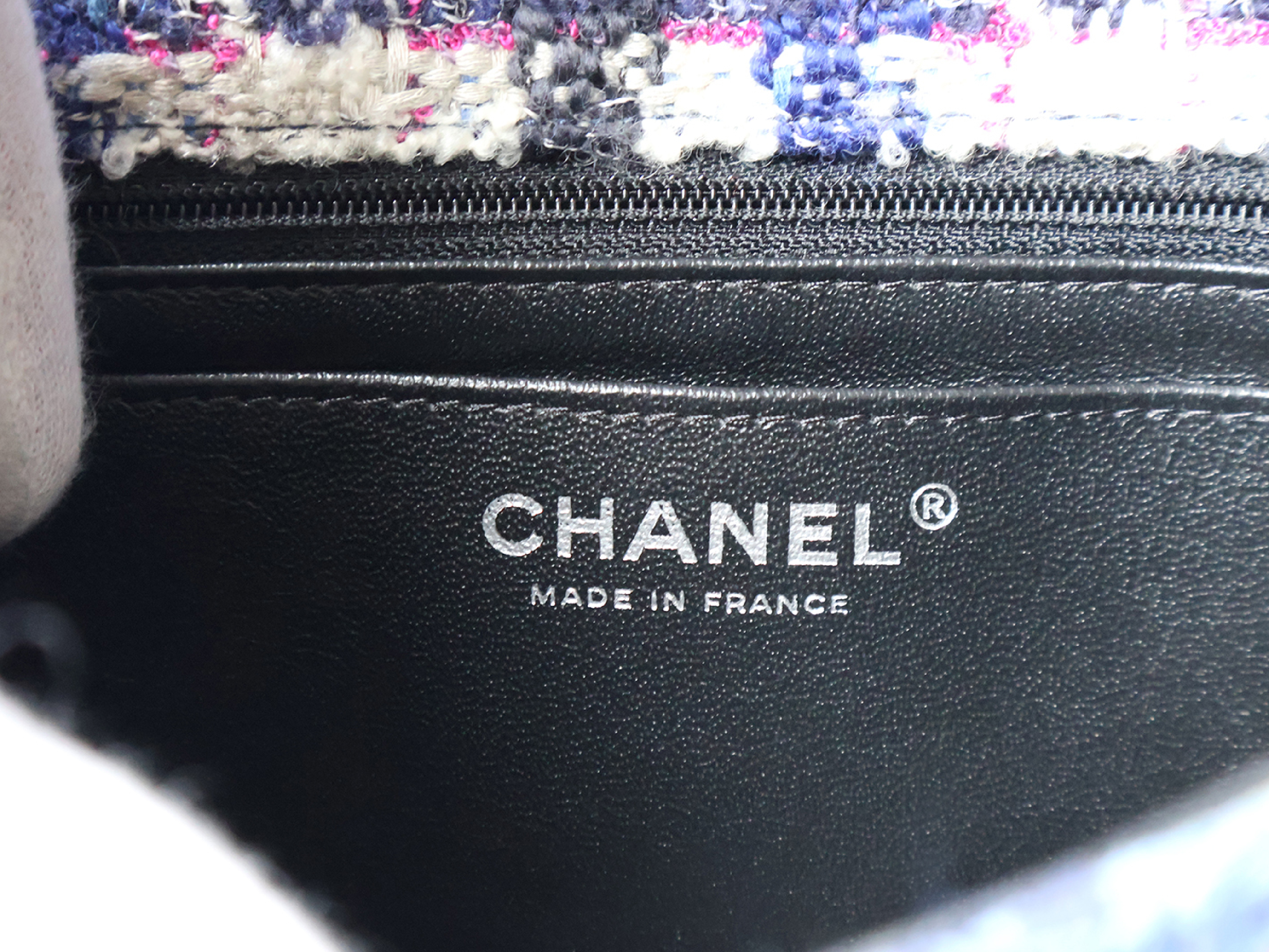 Mini Matelassé 20 Tweed Chain Shoulder Bag (with original seal, serial number 26) — view 13
