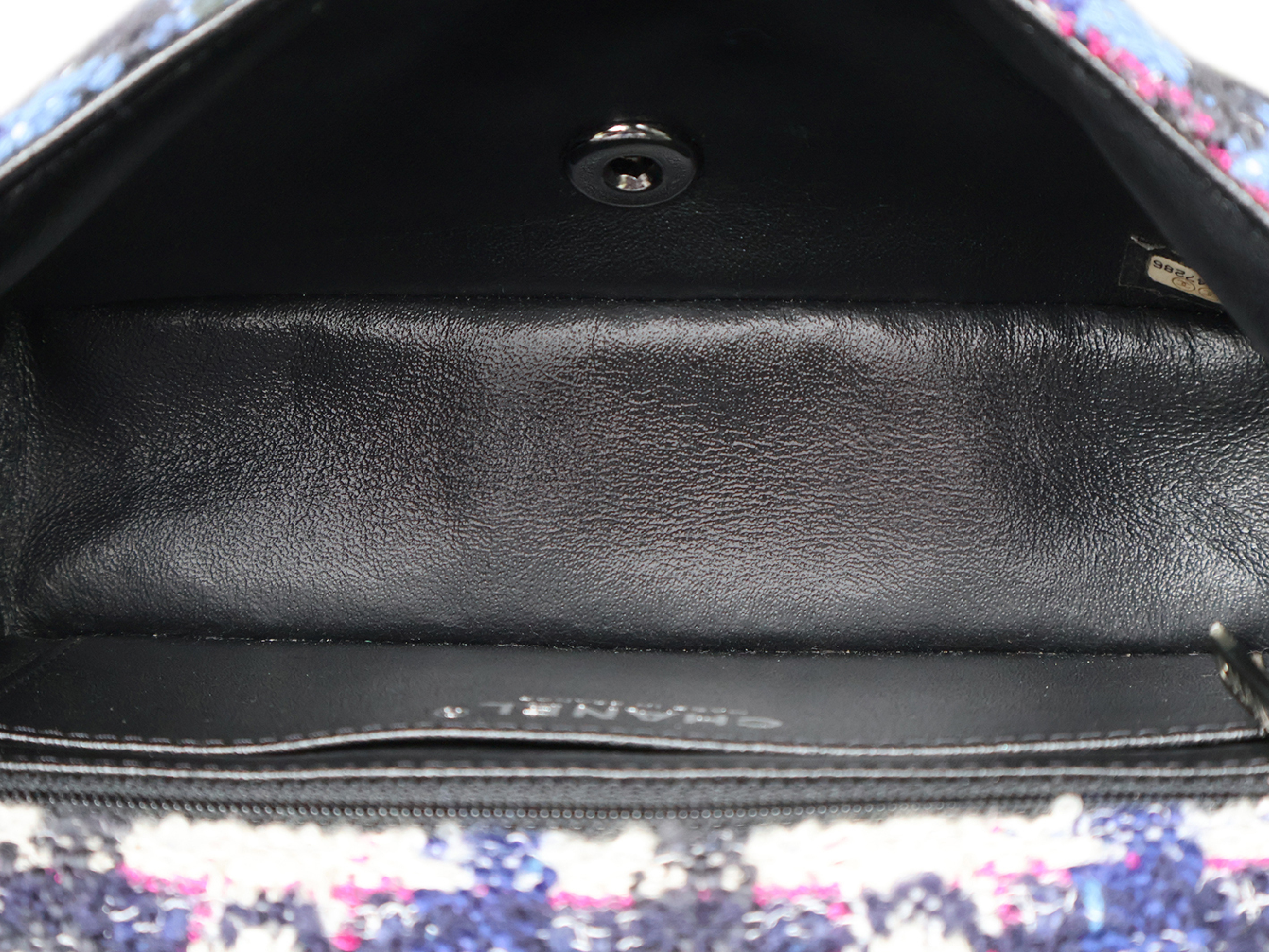 Mini Matelassé 20 Tweed Chain Shoulder Bag (with original seal, serial number 26) — view 14