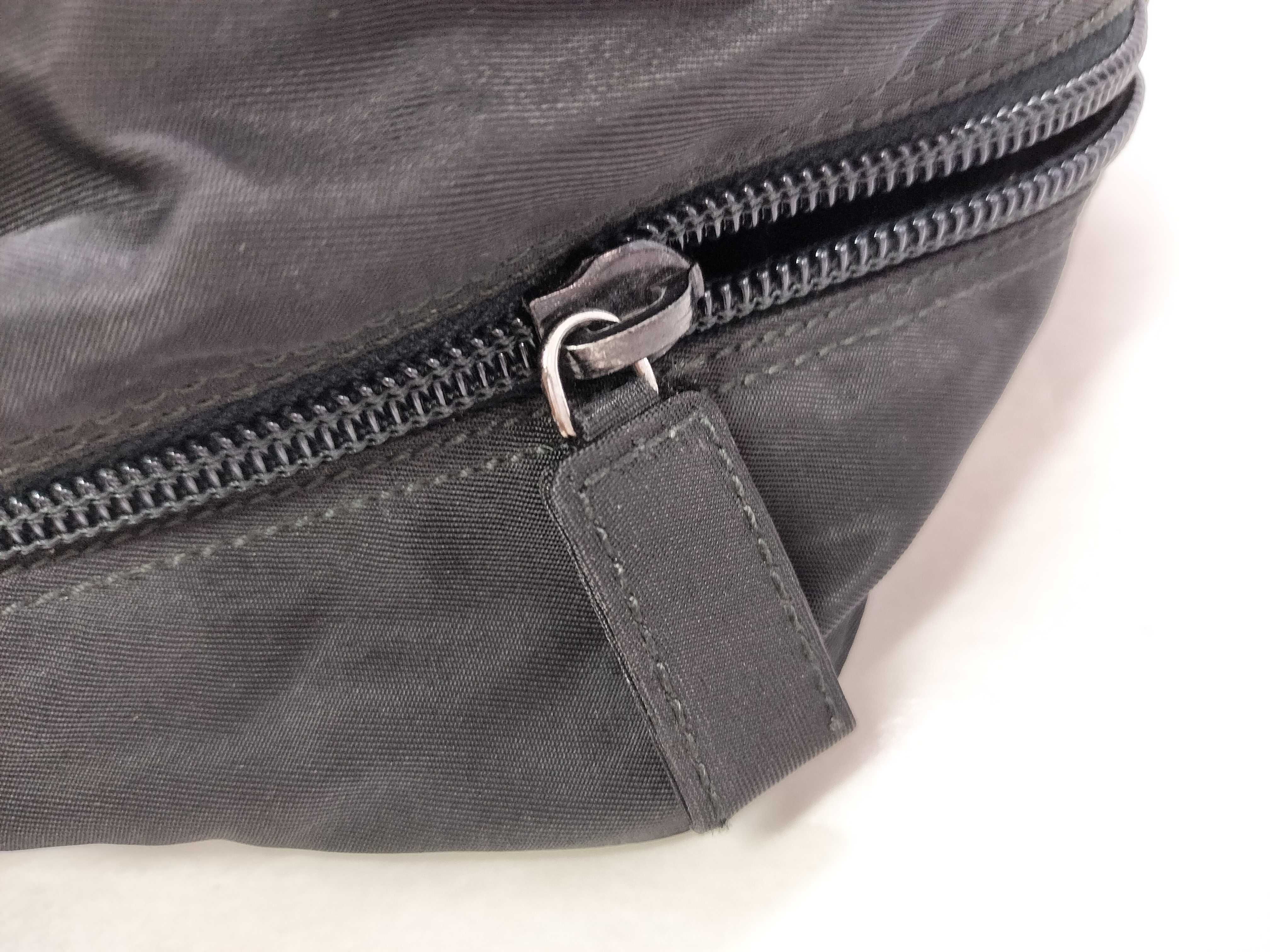 Nylon Prada Handbag Triangle Logo Nylon Black Handbag — view 14