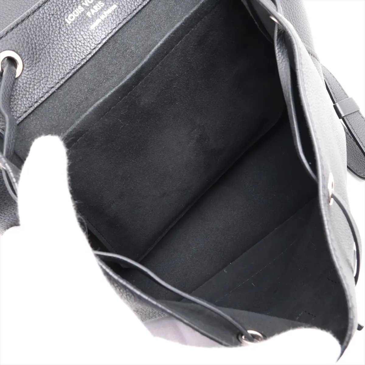 Taurillon Lockme Backpack M41815 DU4138 Black (RFID detected) — view 7