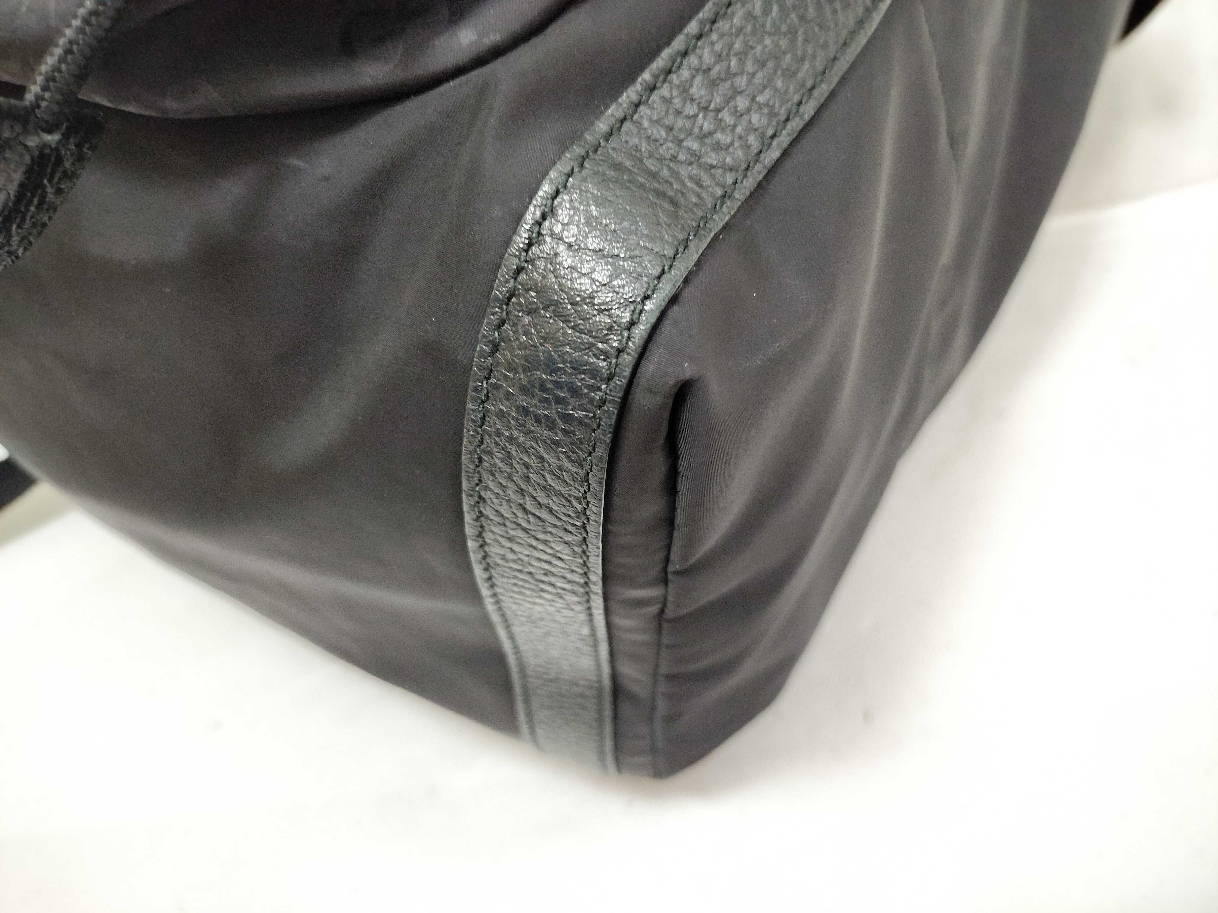 GG Nylon Backpack/Rucksack, Black, 387071 — view 7