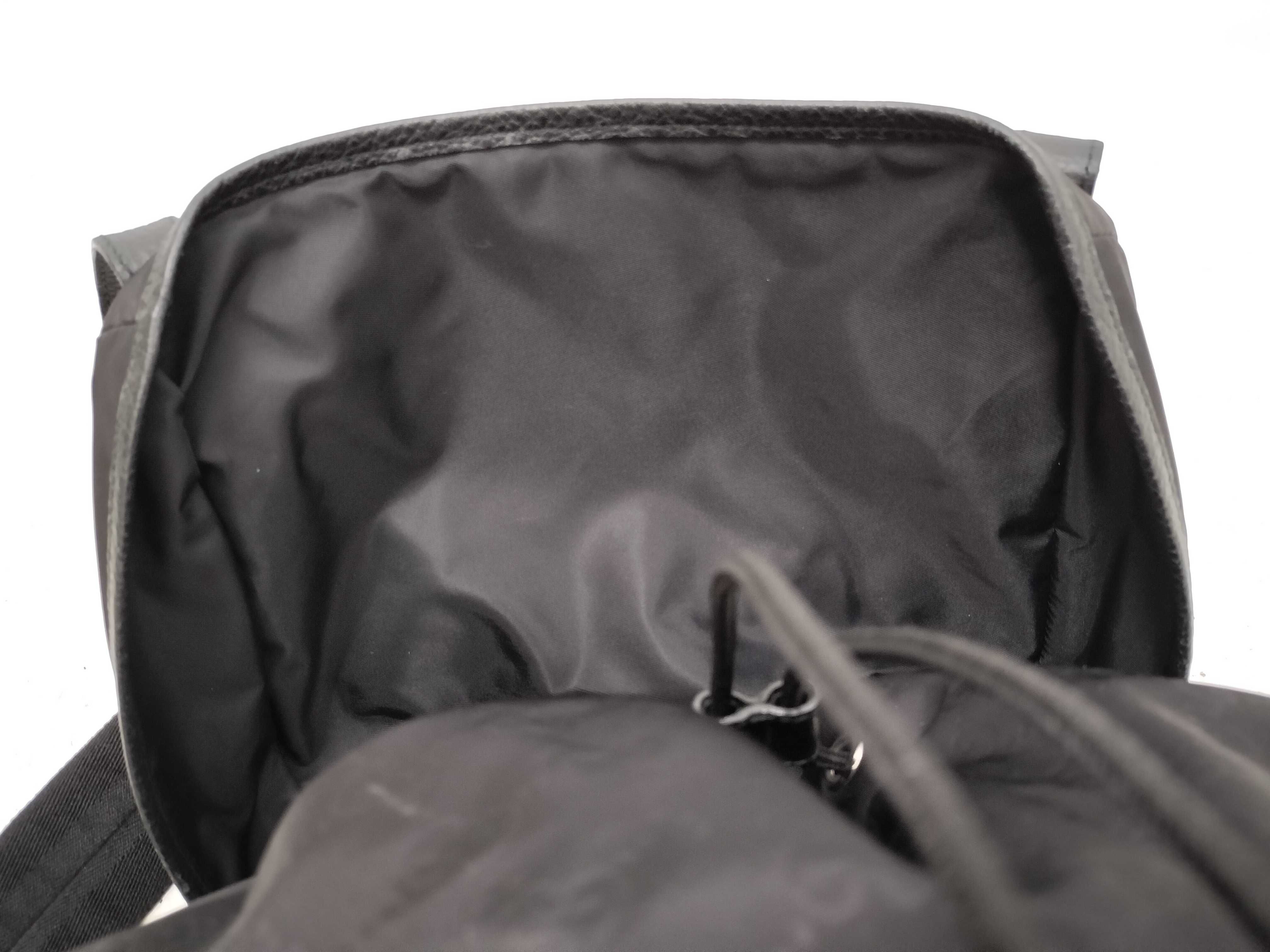 GG Nylon Backpack/Rucksack, Black, 387071 — view 9