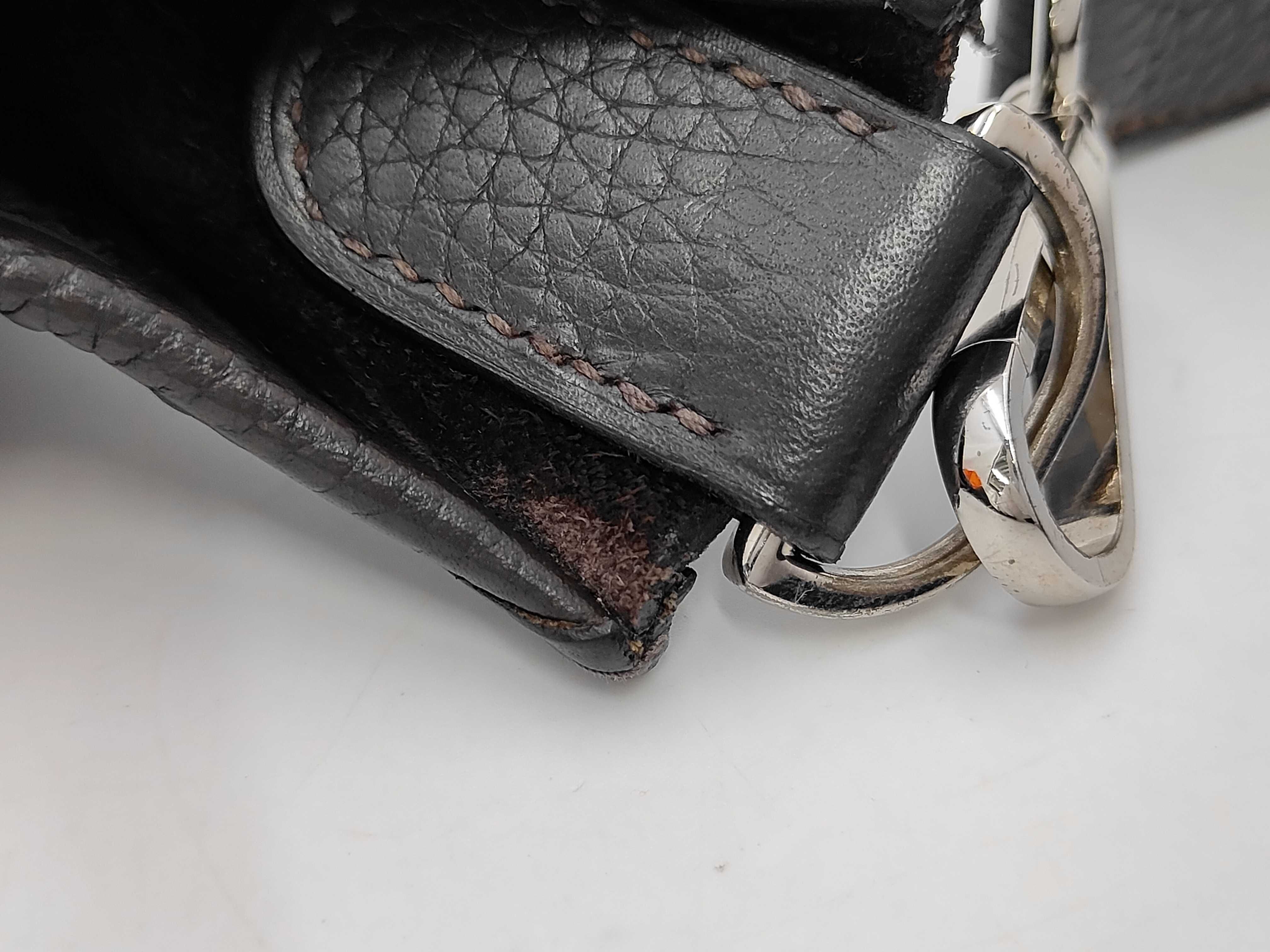 Evelyne 2 PM Taurillon Clemence Ebene Shoulder Bag ( H stamp) — view 5