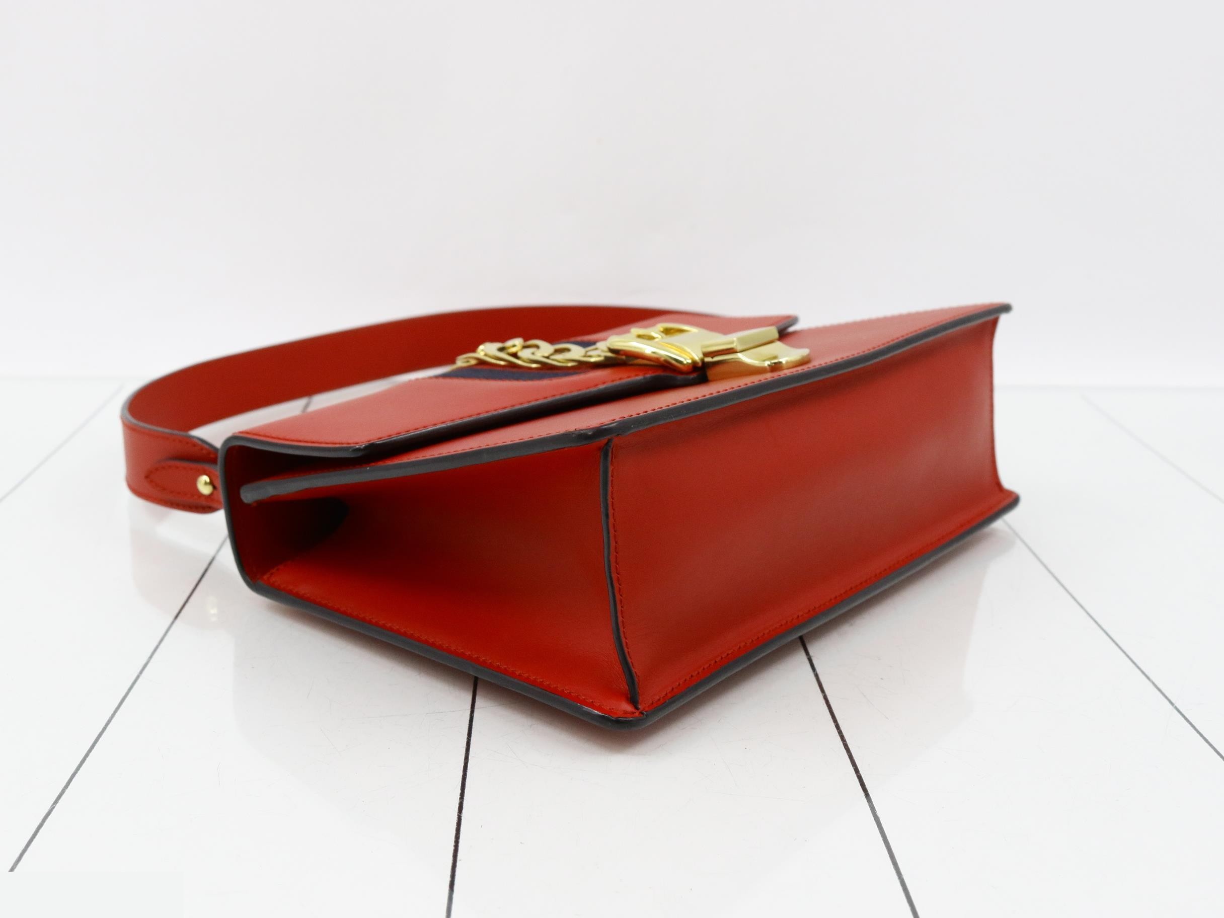 Sylvie Red 2-Way Shoulder Bag 421882 — view 5