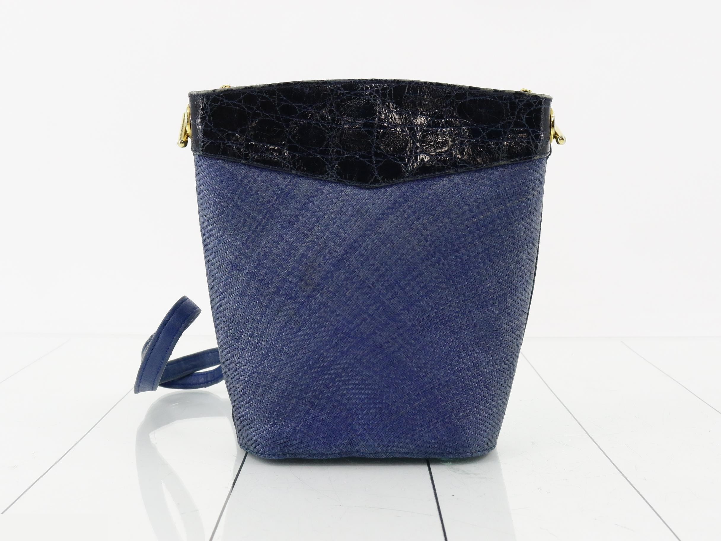 Crocodile Chain Shoulder Bag — view 2