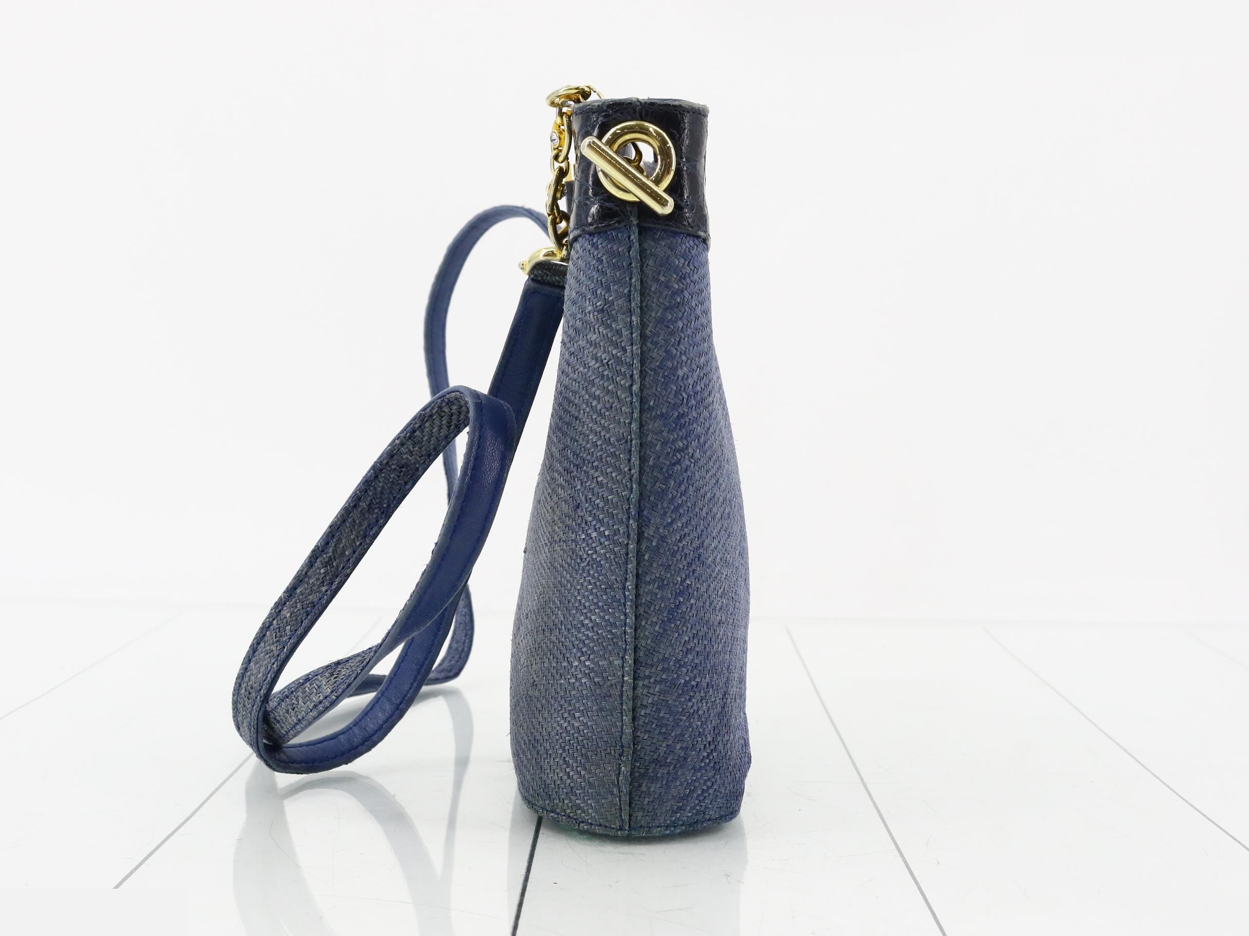 Crocodile Chain Shoulder Bag — view 3