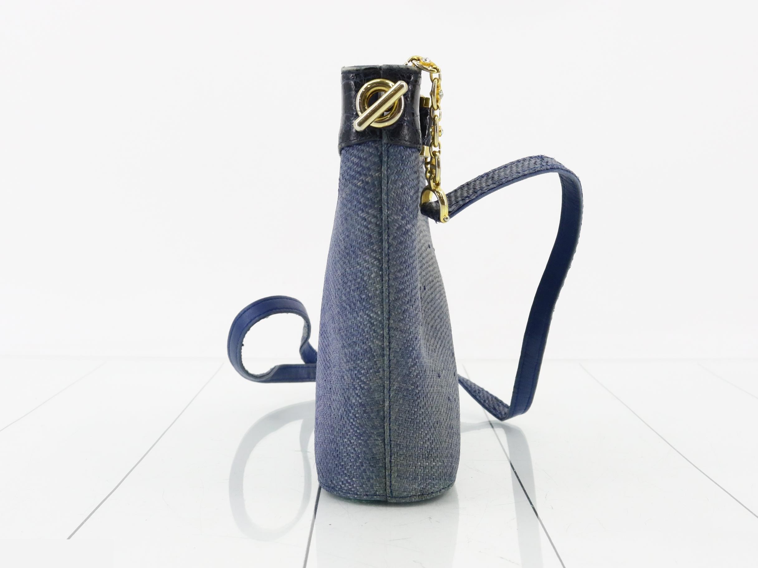 Crocodile Chain Shoulder Bag — view 4
