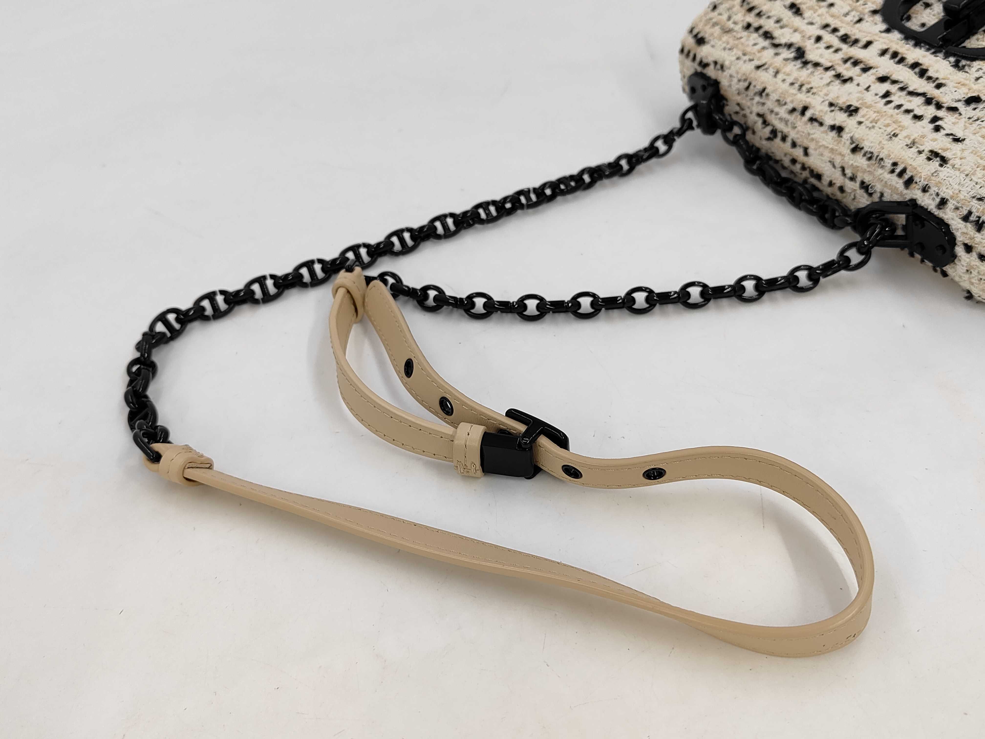 2194 Caro Small Chain Shoulder Bag with Black Hardware — view 3