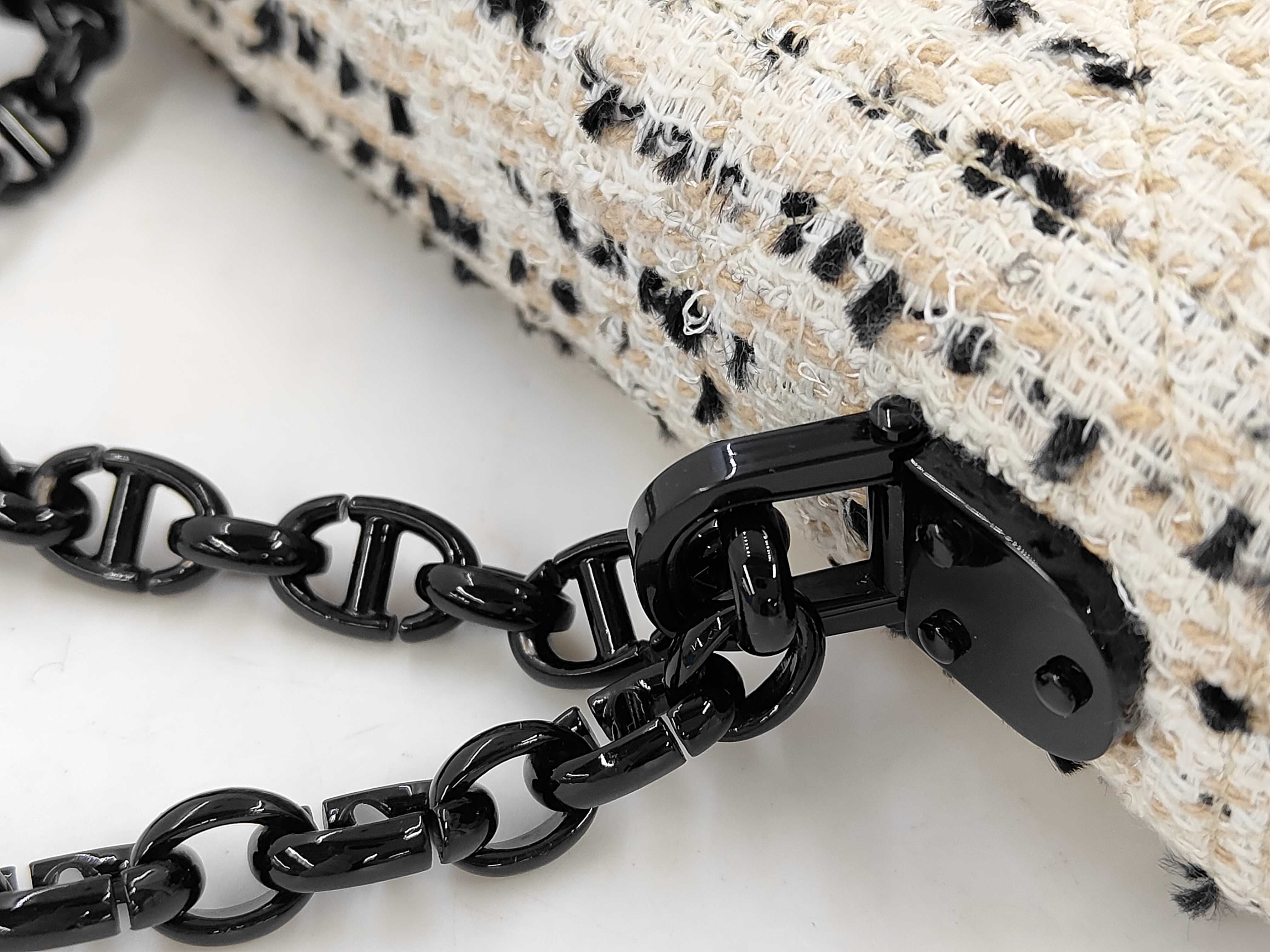 2194 Caro Small Chain Shoulder Bag with Black Hardware — view 6