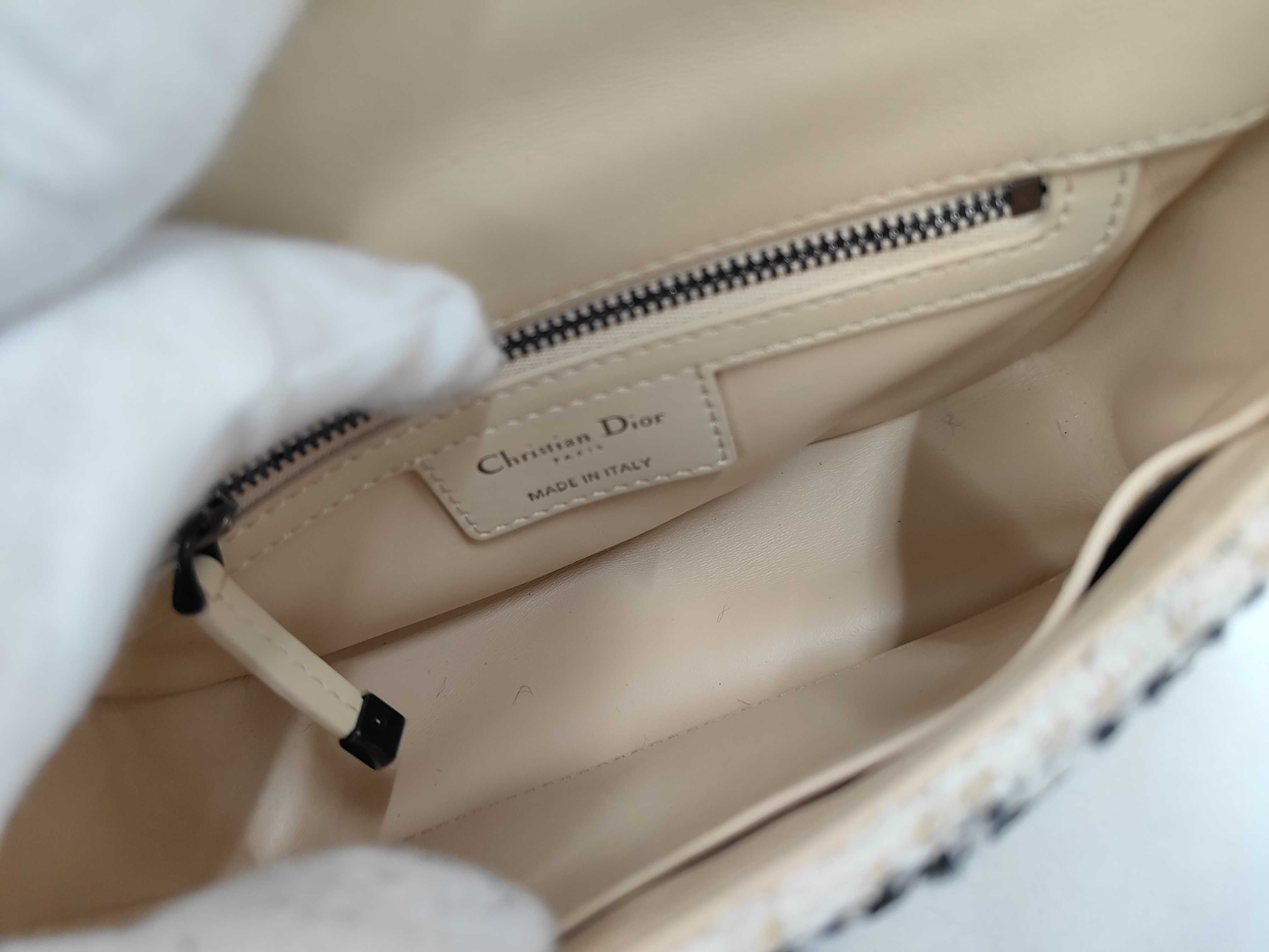2194 Caro Small Chain Shoulder Bag with Black Hardware — view 10