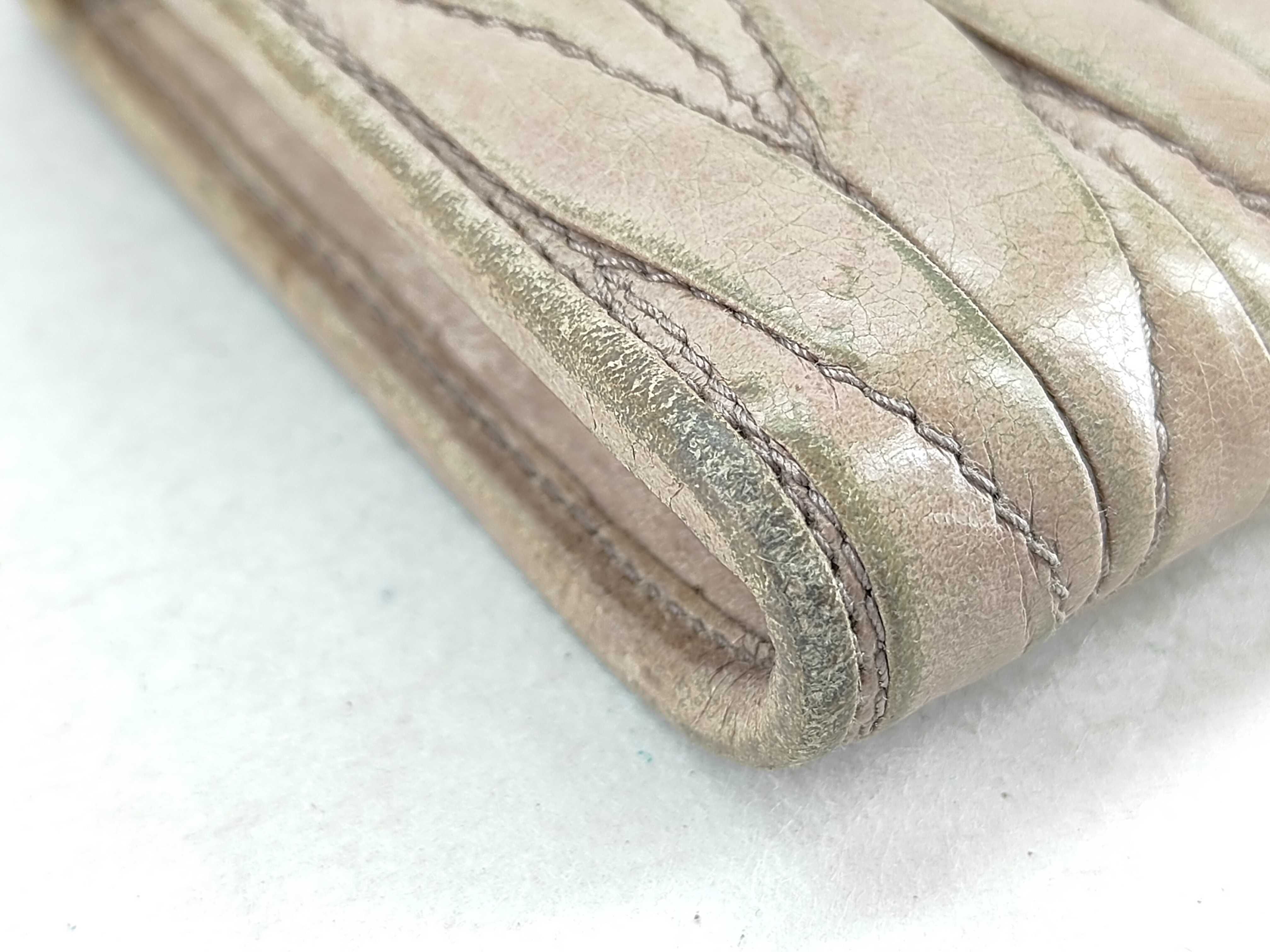 long wallet, Matelassé wallet — view 3