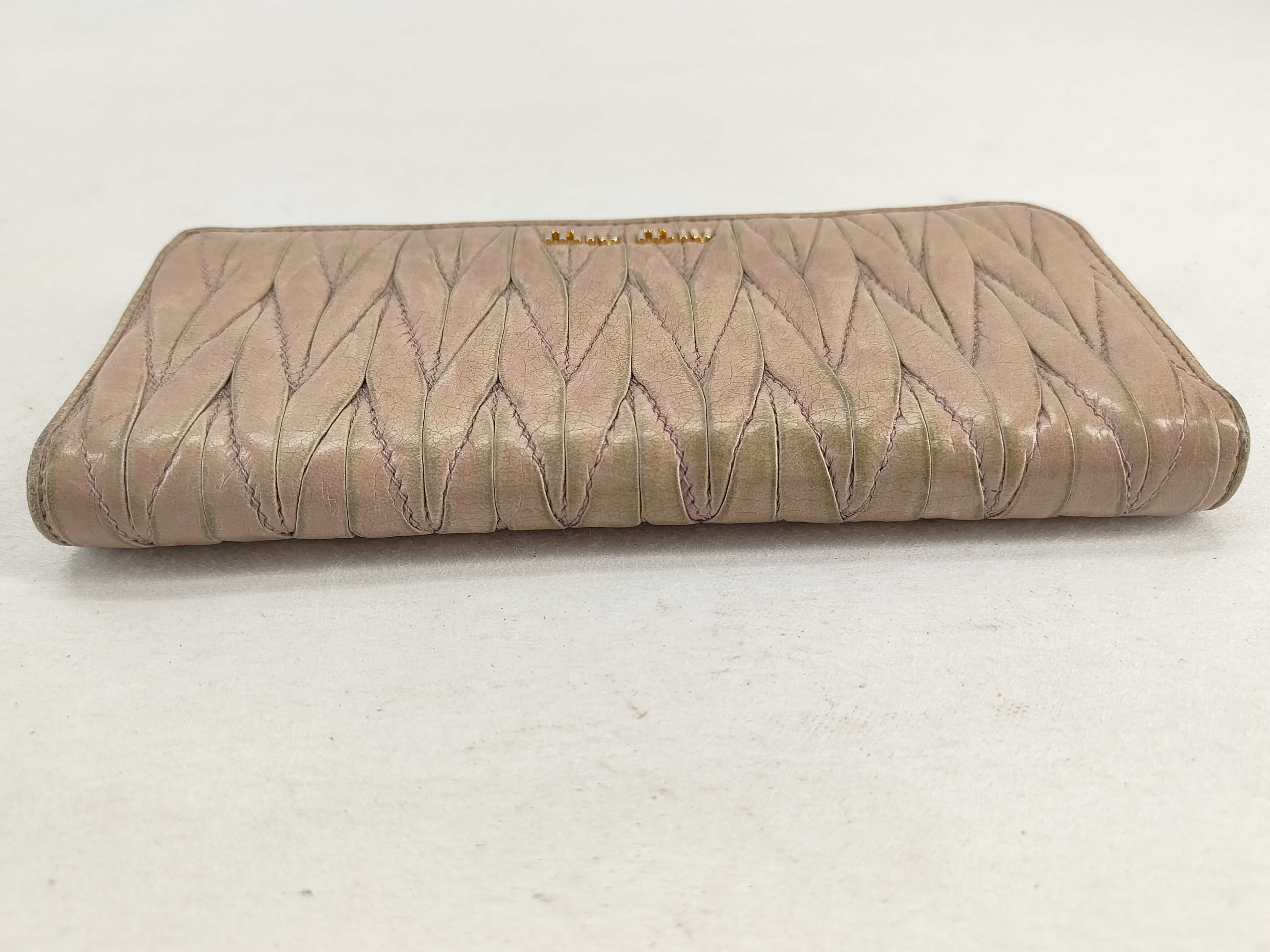 long wallet, Matelassé wallet — view 4