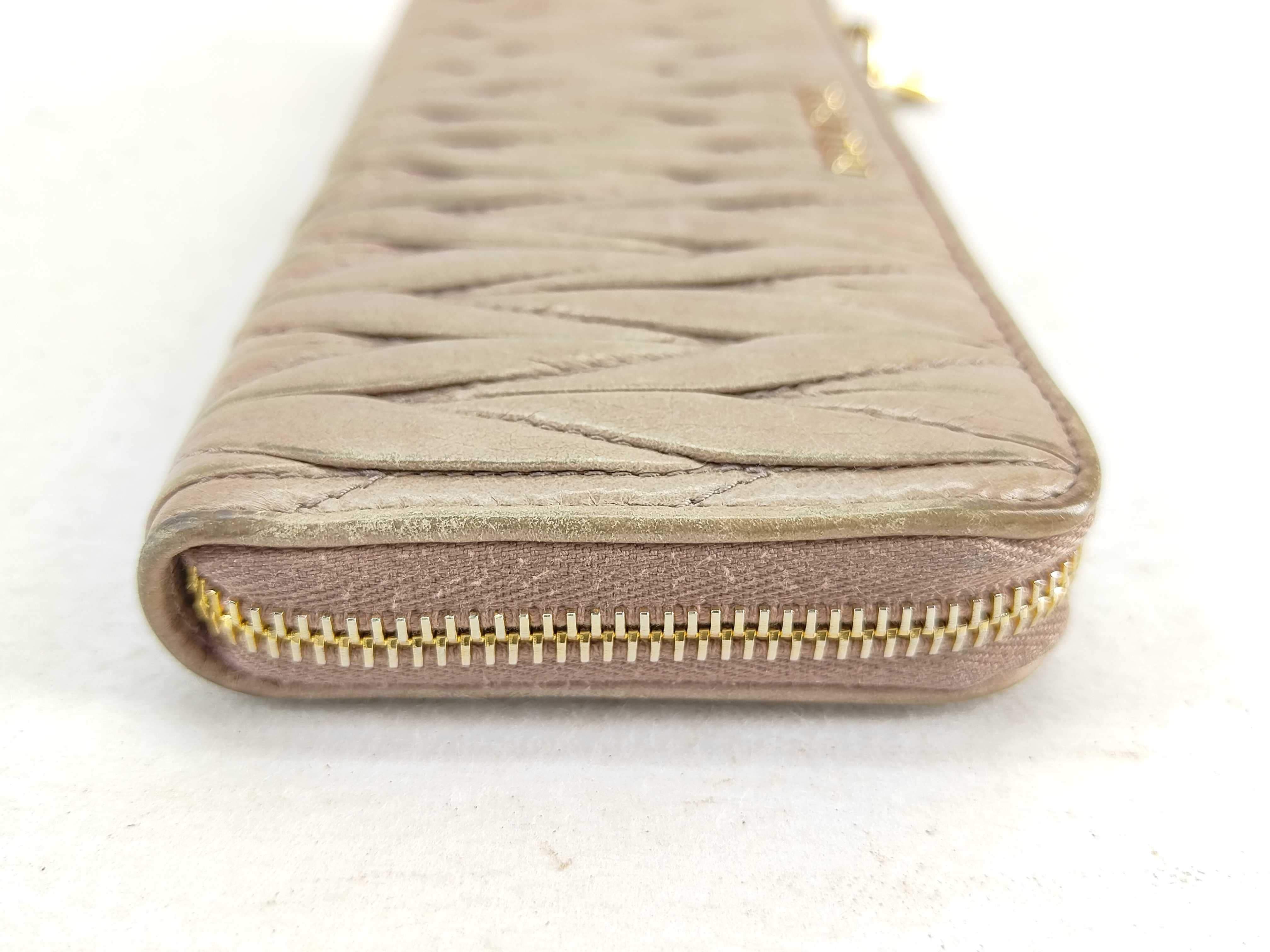 long wallet, Matelassé wallet — view 5